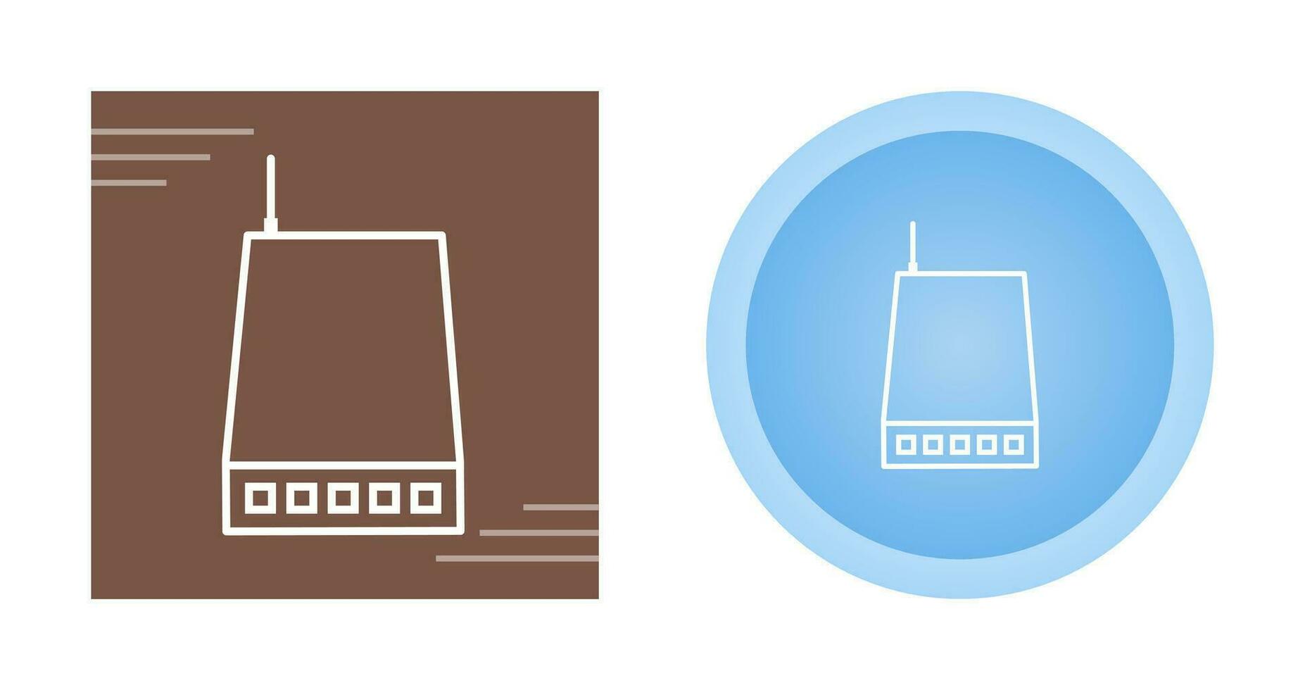 Networking Switch Vector Icon