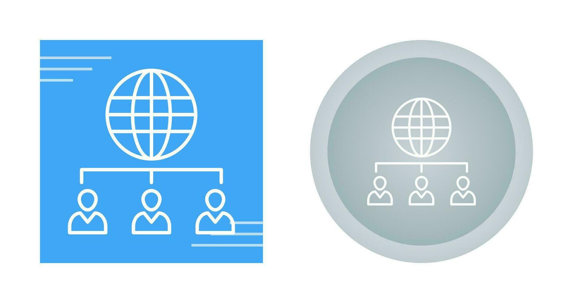Web ClientServer Vector Icon