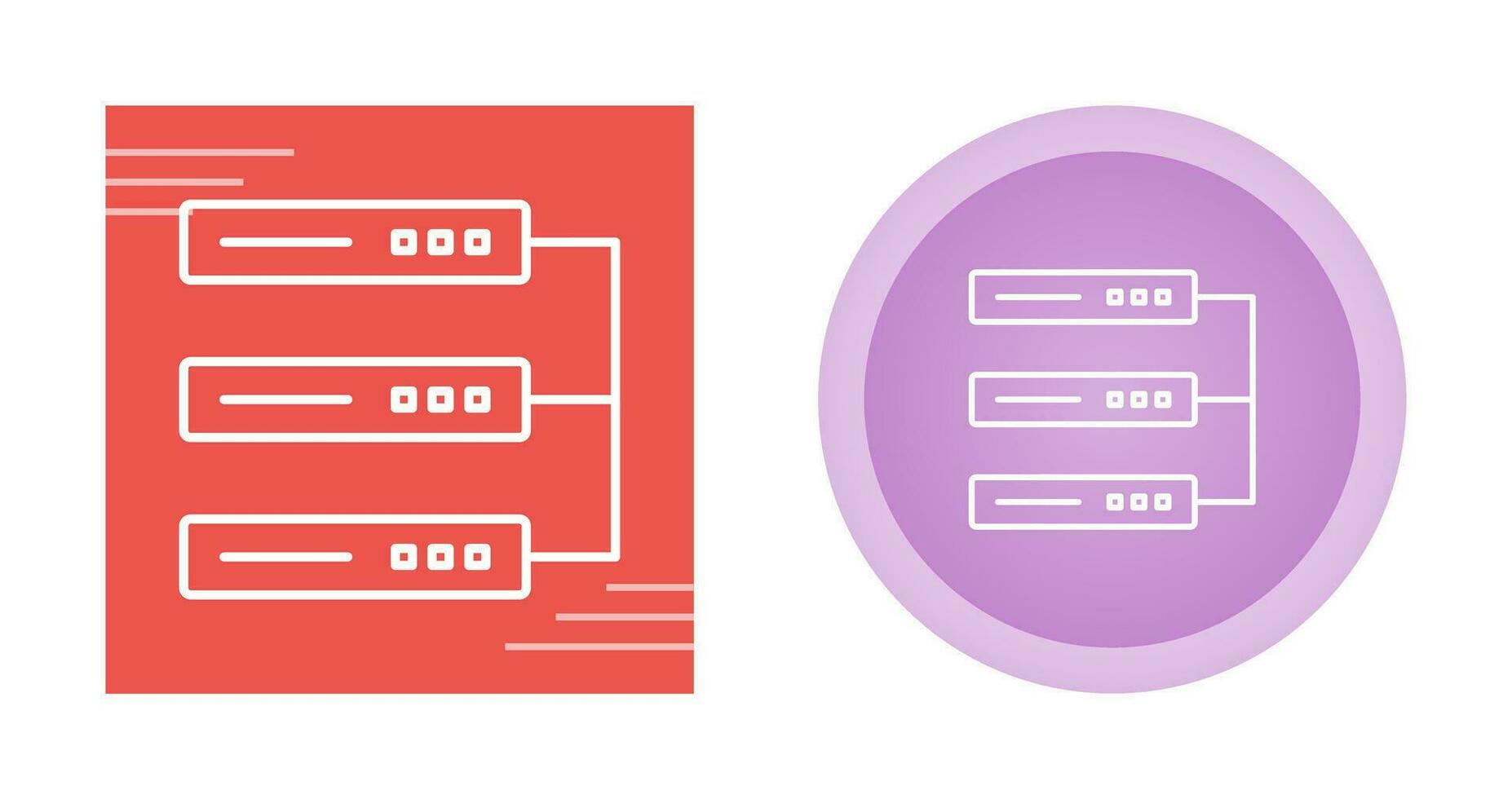 Data Center Vector Icon