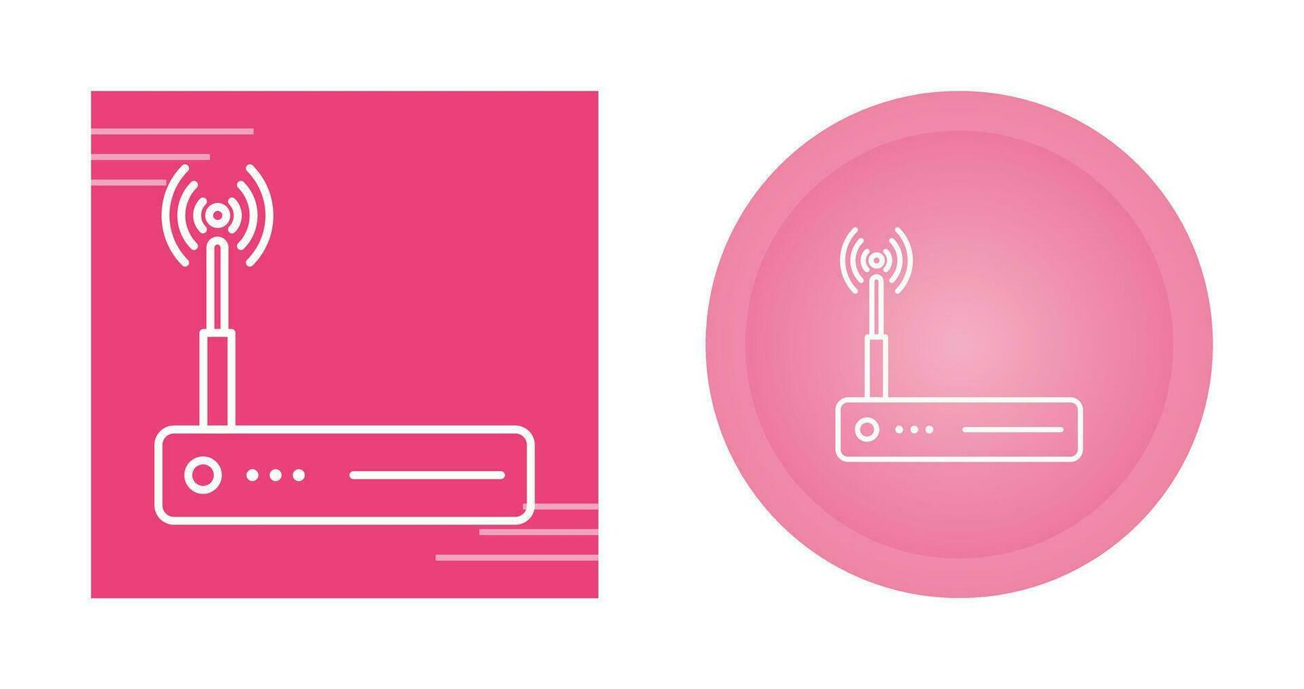 Router Vector Icon