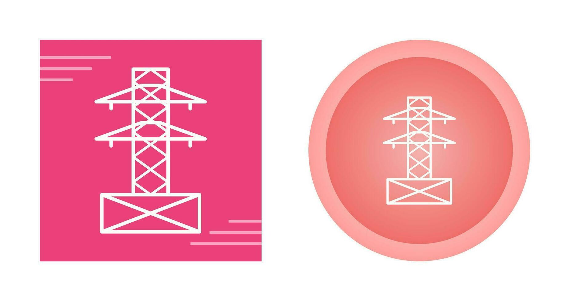 Electricity Tower Vector Icon