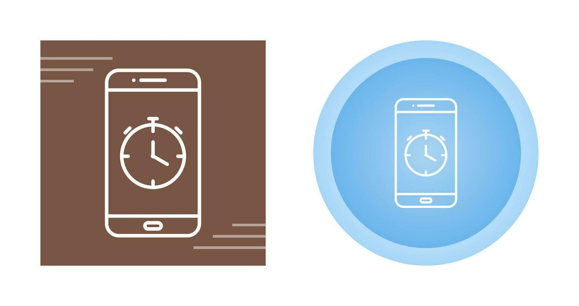 Clock App Vector Icon