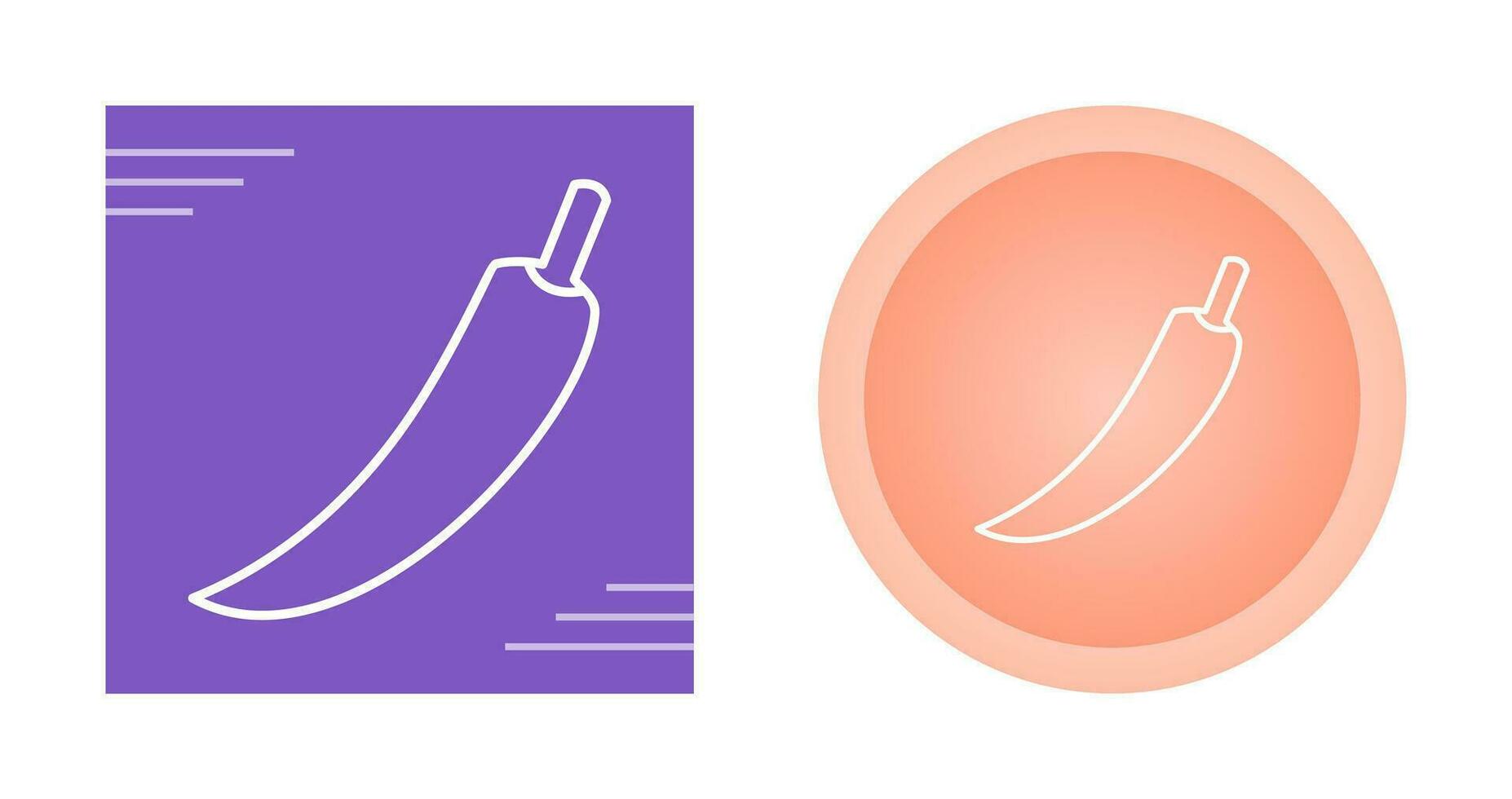 Chilli Vector Icon