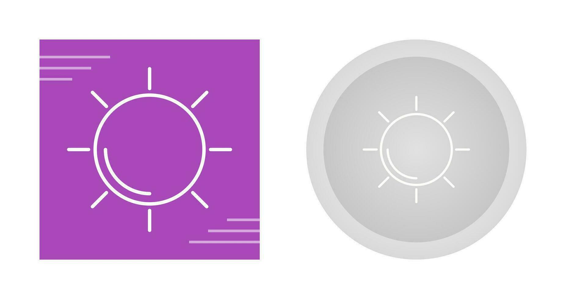 Sun Vector Icon