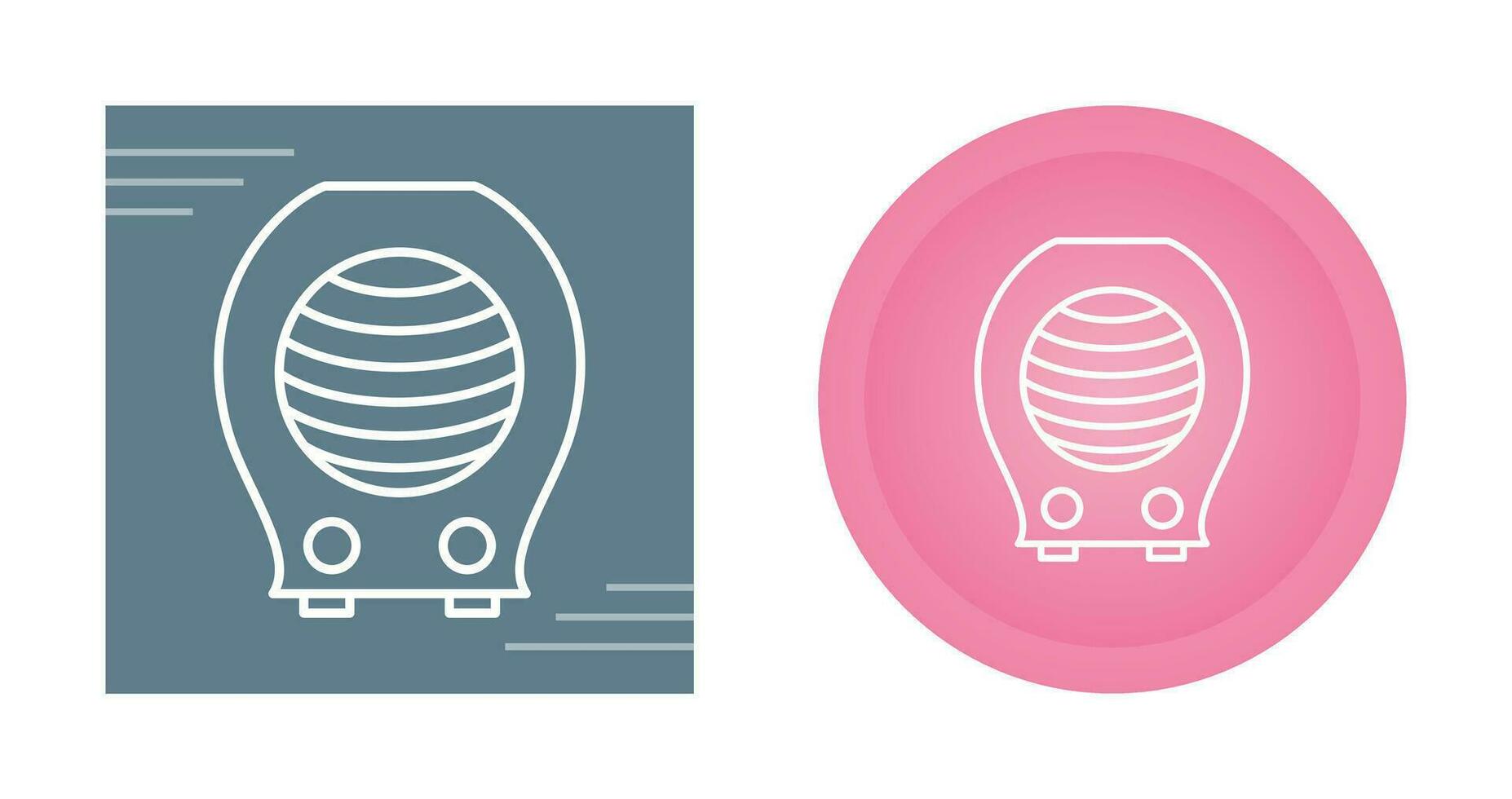 Fan Heater Vector Icon