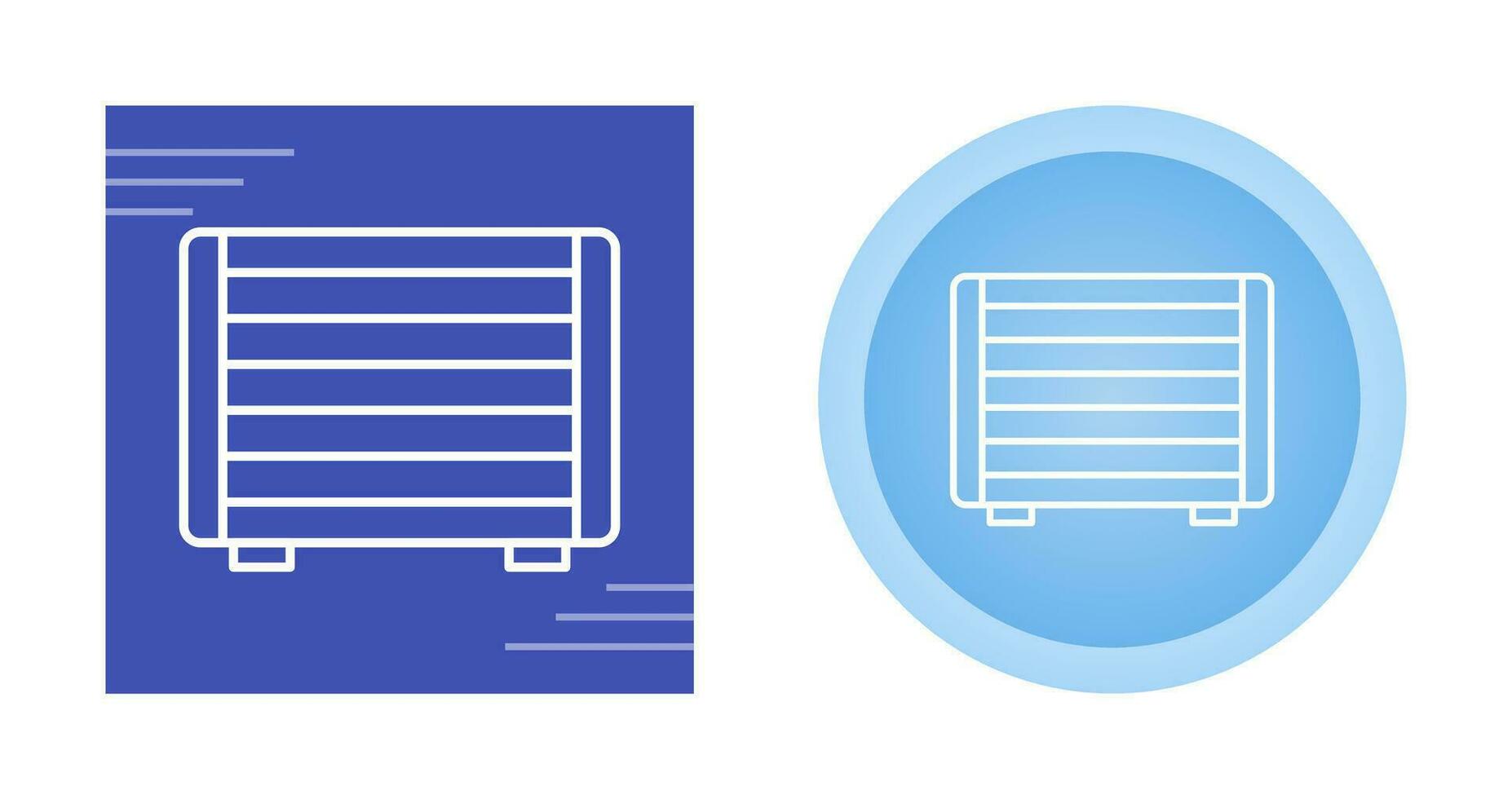 Gas Heater Vector Icon