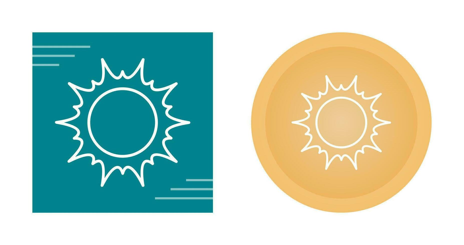 Sun Vector Icon