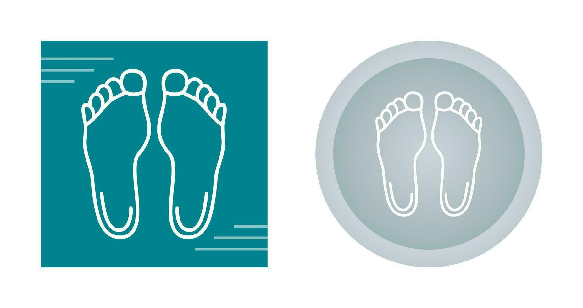 Feet Vector Icon