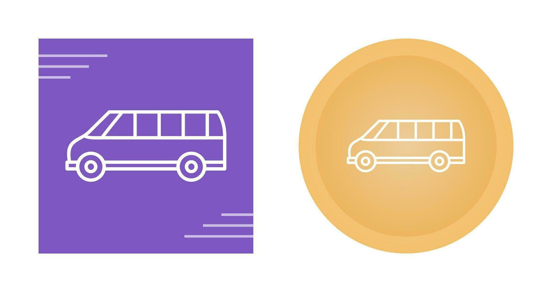Delivery Bus Vector Icon