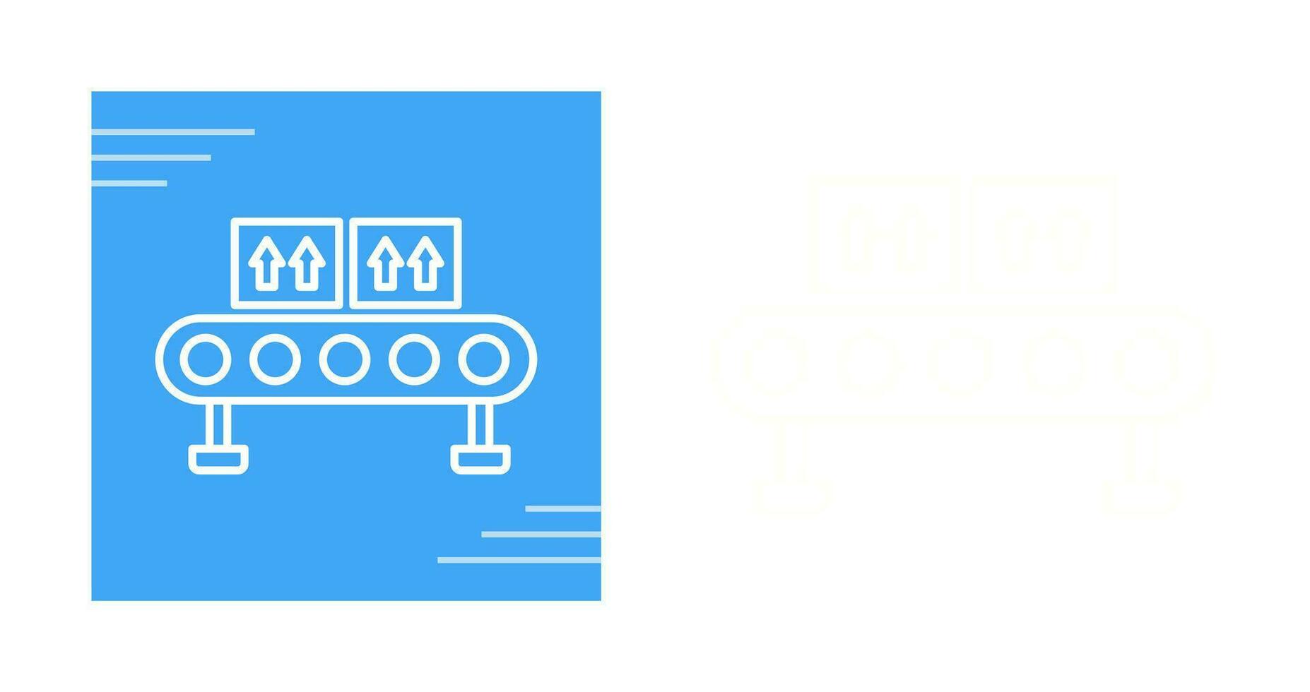 Assembly Line Vector Icon