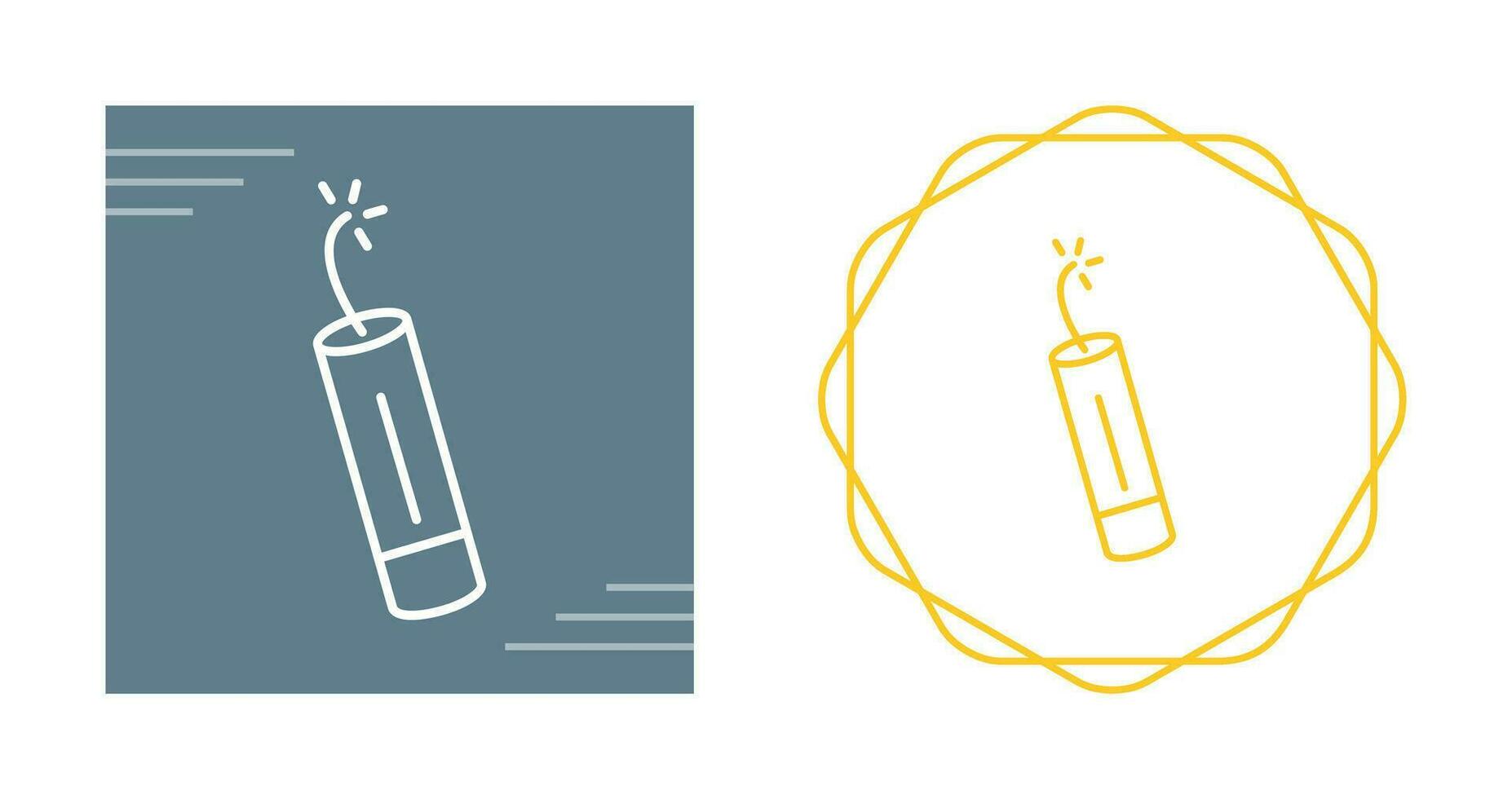 Single Dynamite Vector Icon