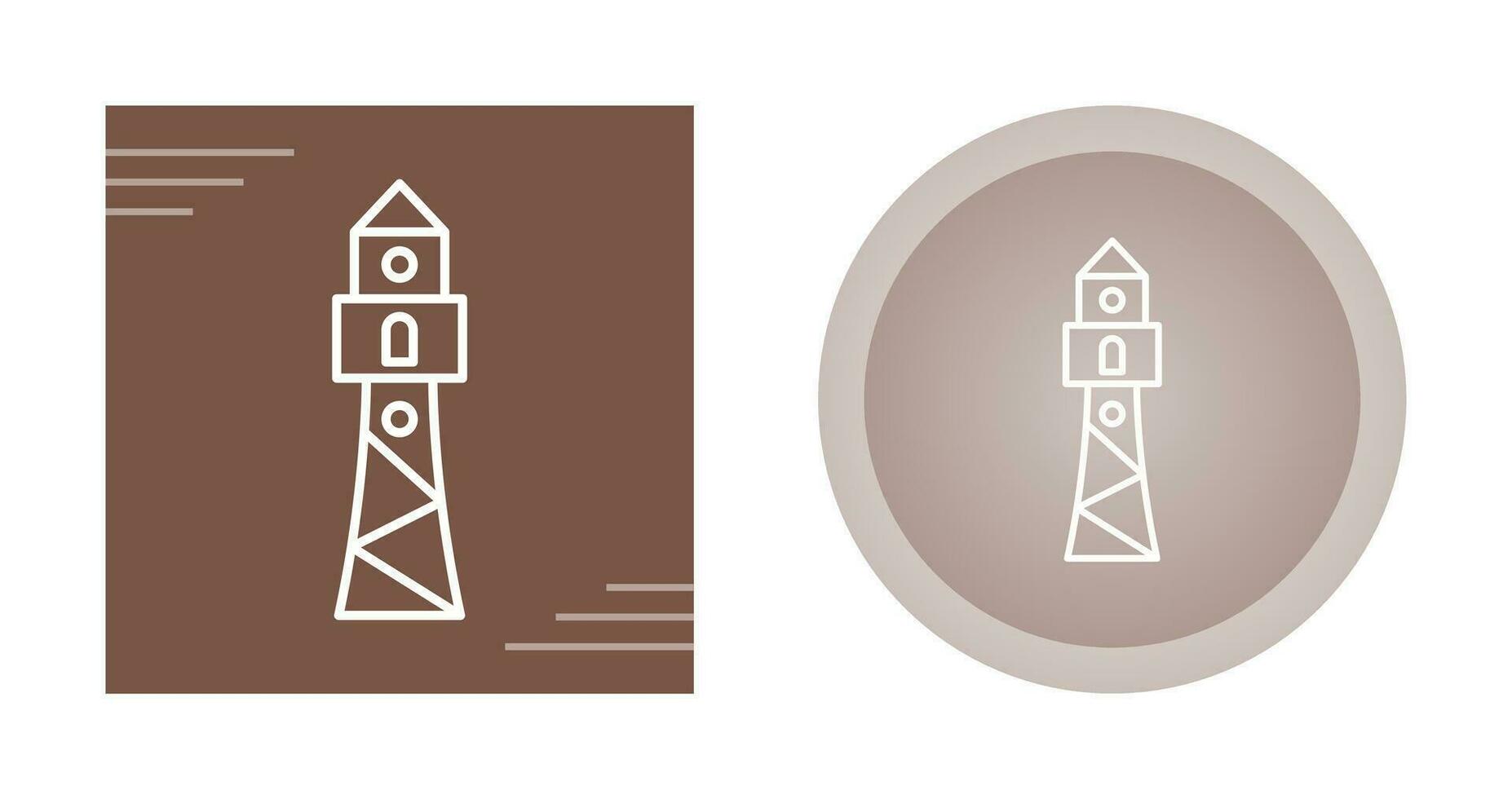 icono de vector de faro