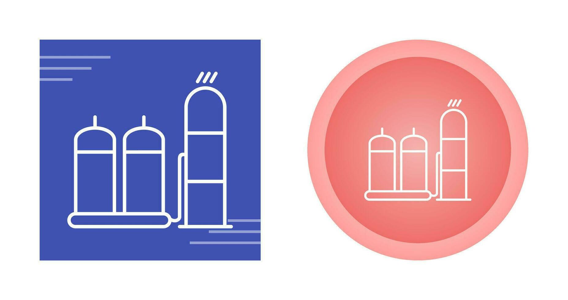Refinery Vector Icon