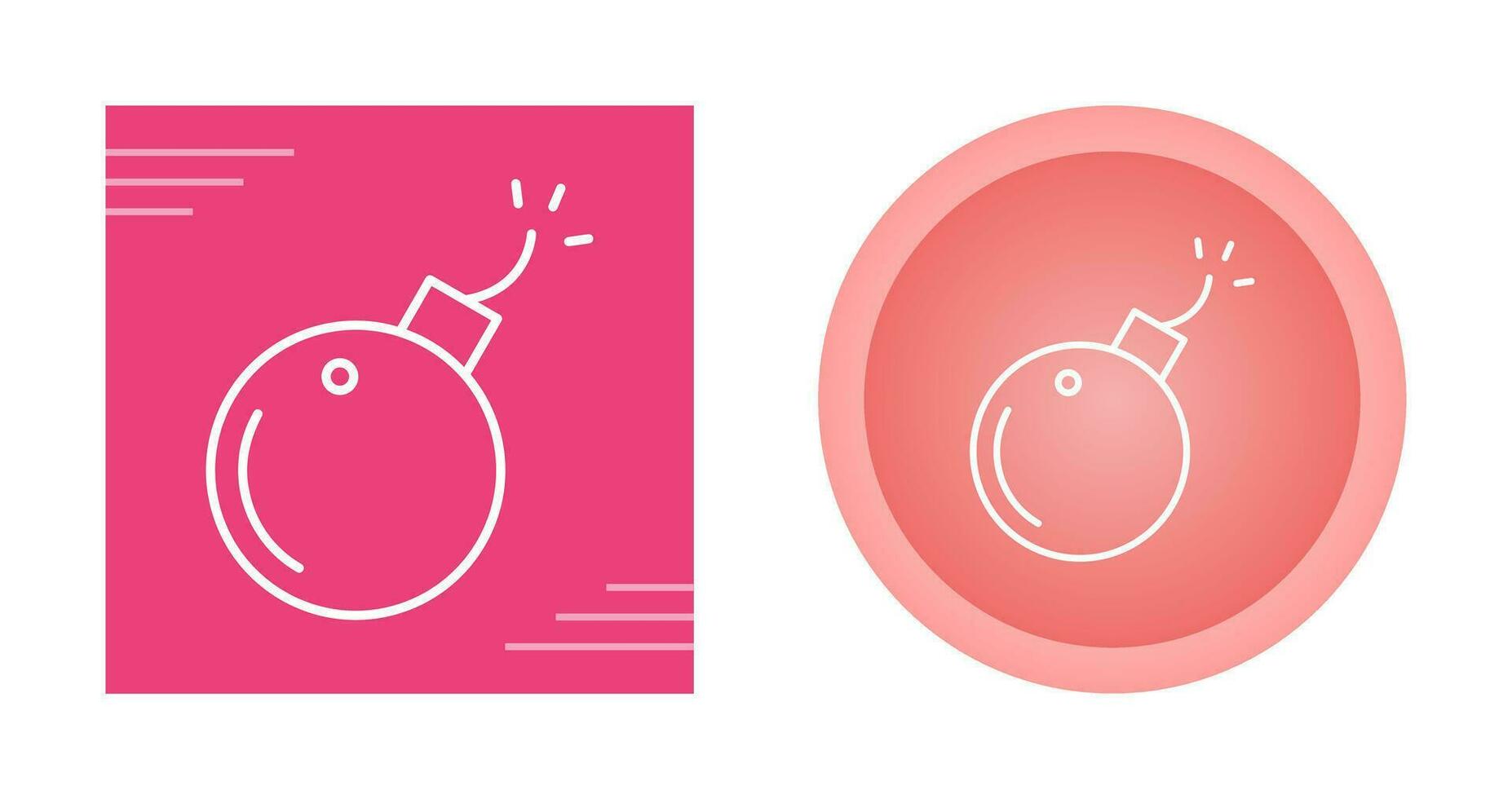 Exploding Cannon Ball Vector Icon