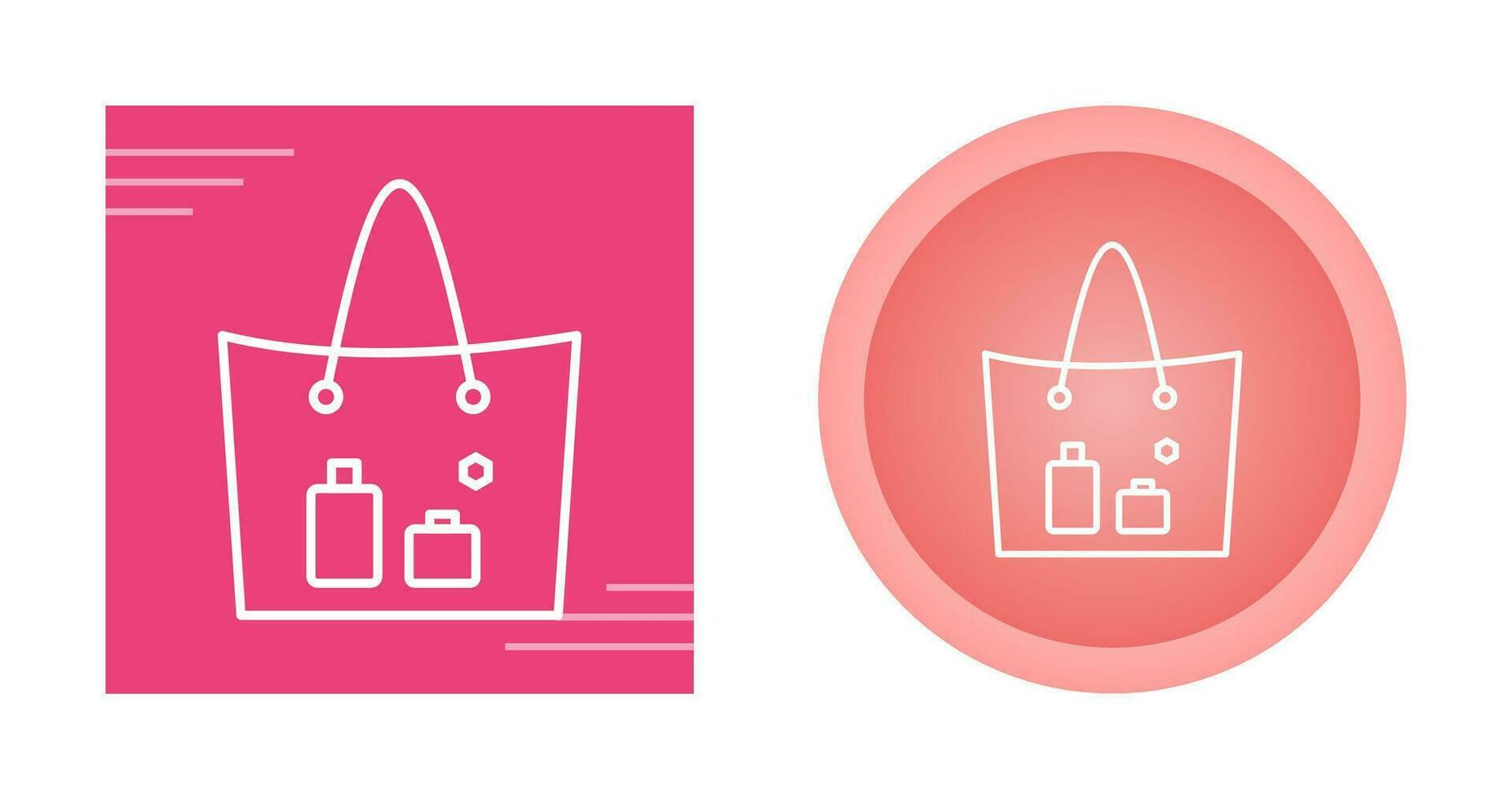 Items in a Bag Vector Icon