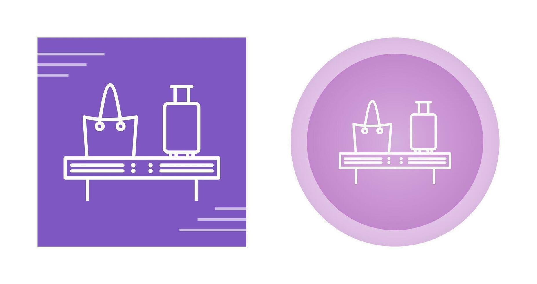 Luggage Carousel Vector Icon