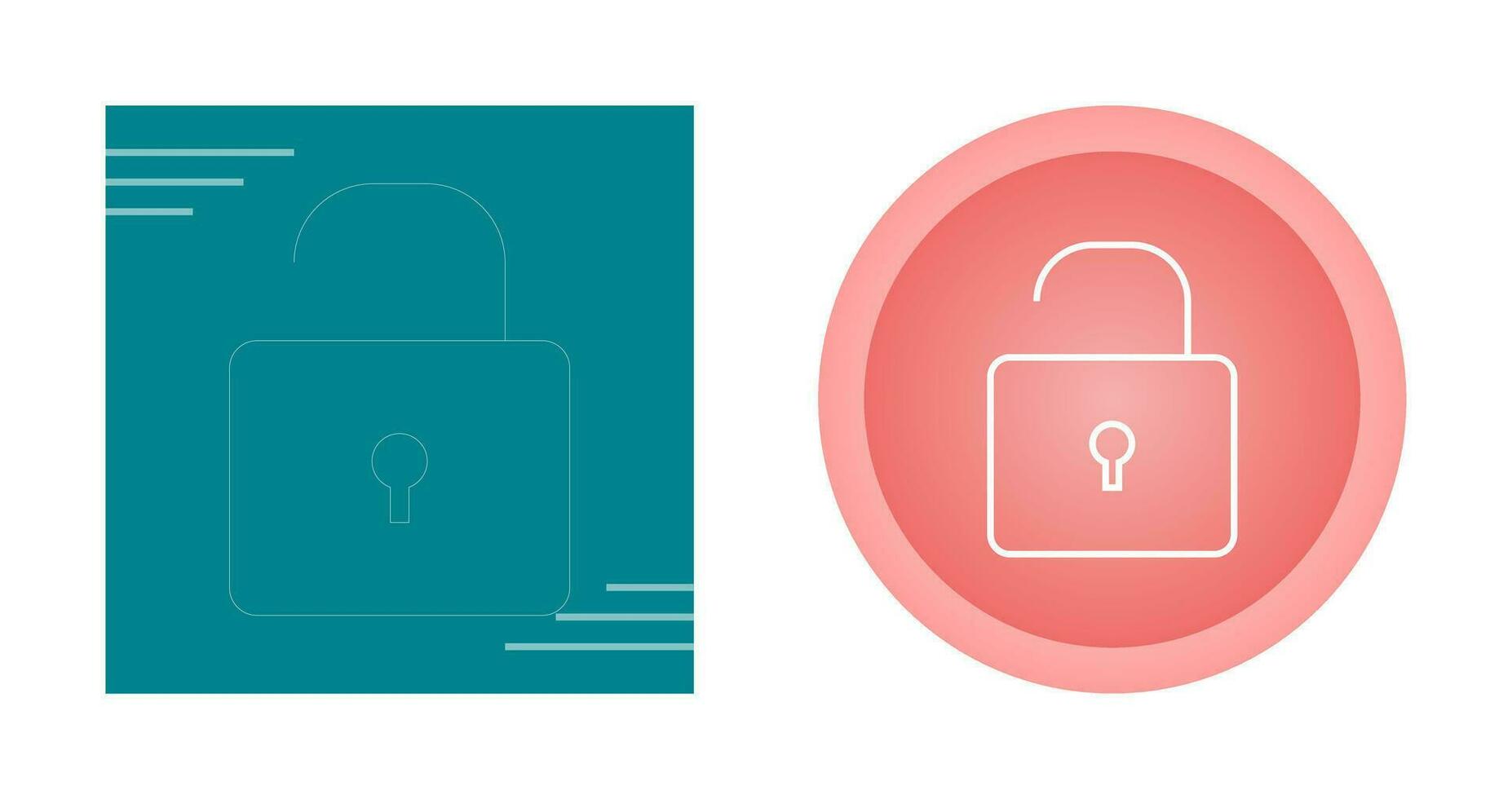 Open Lock Vector Icon