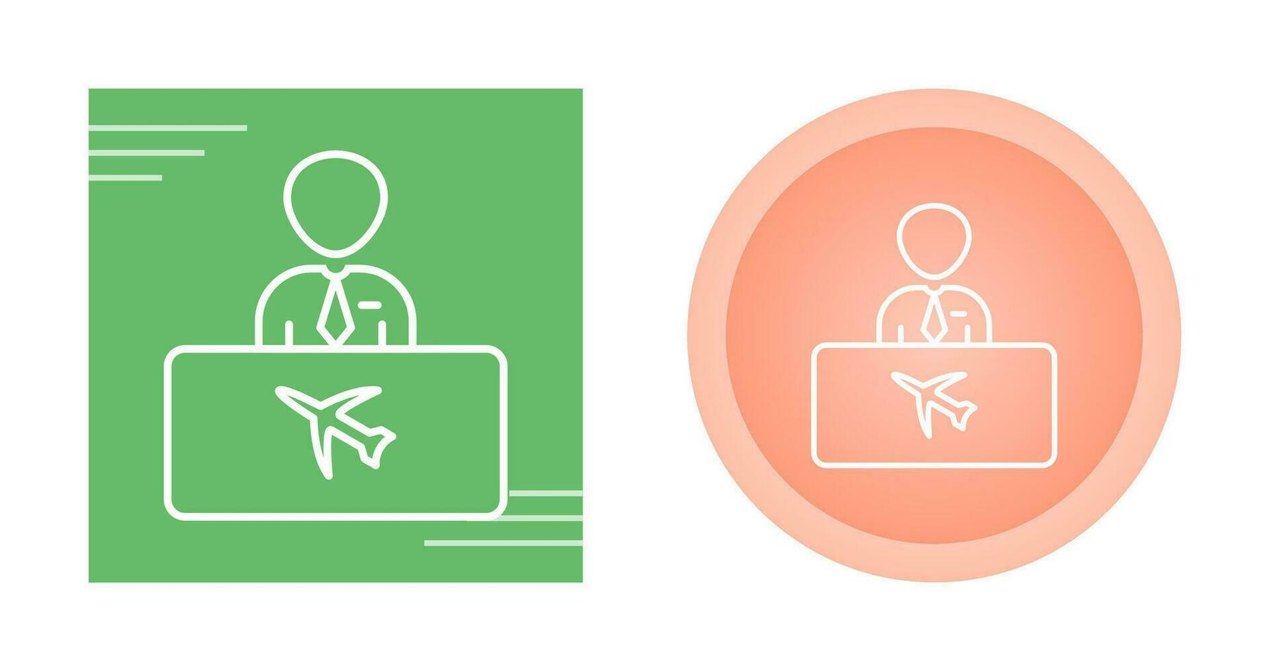 Flight Information Vector Icon