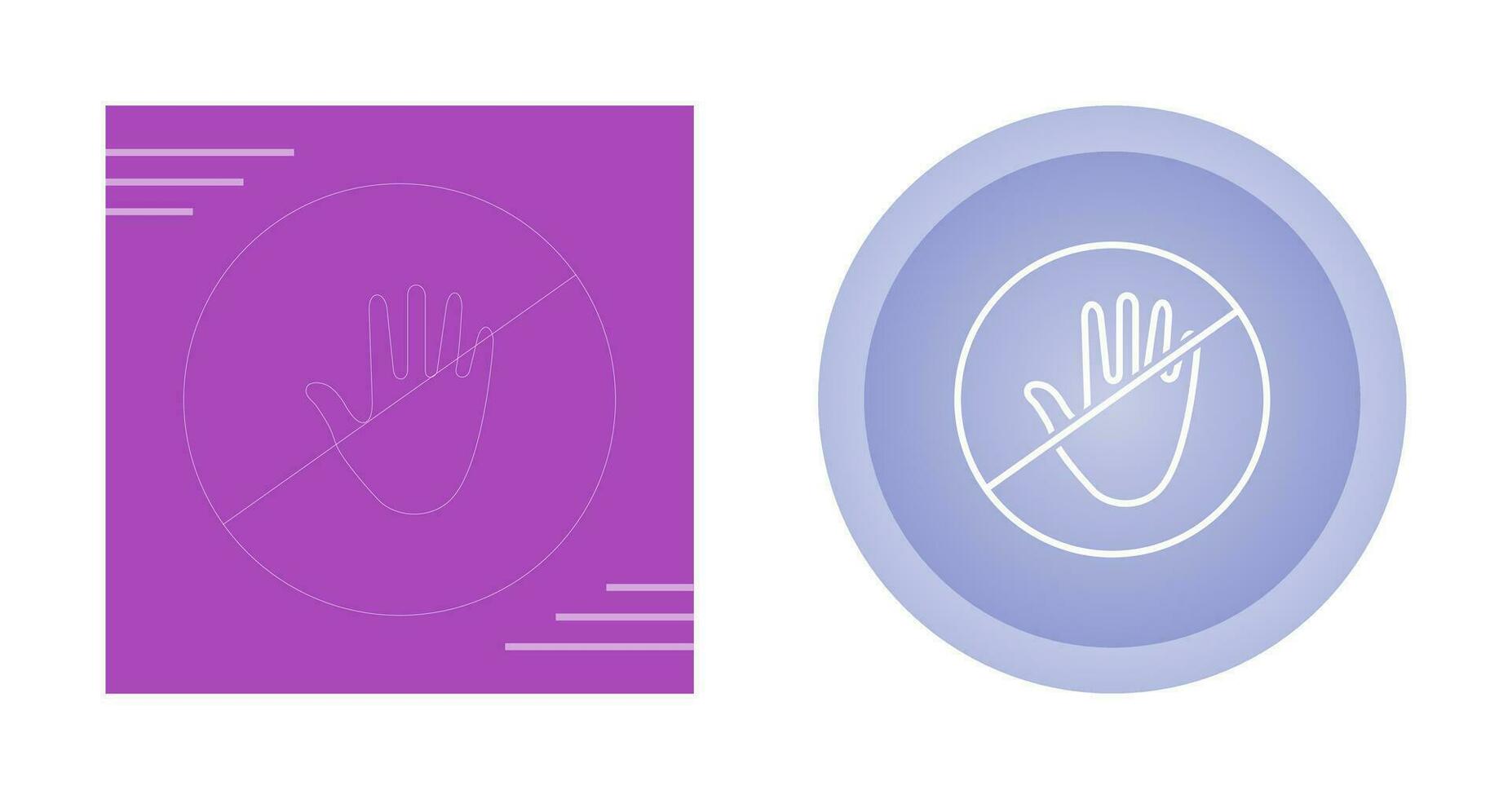 No Entry Sign Vector Icon