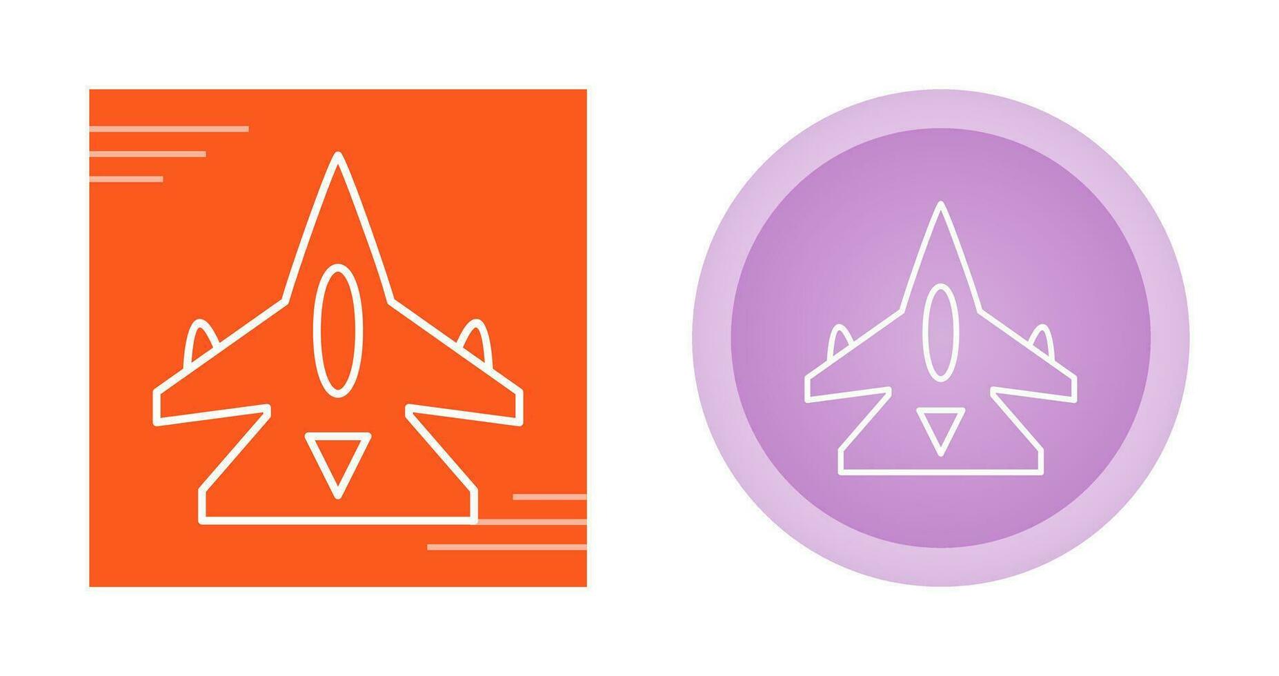 Fighter Jet Vector Icon