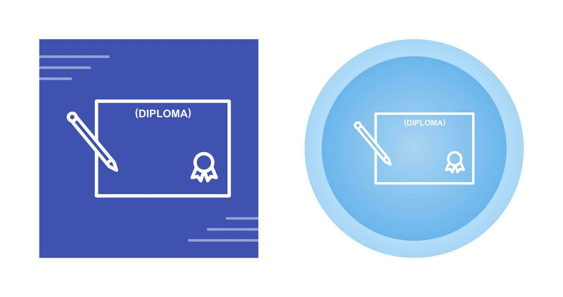 Diploma Vector Icon