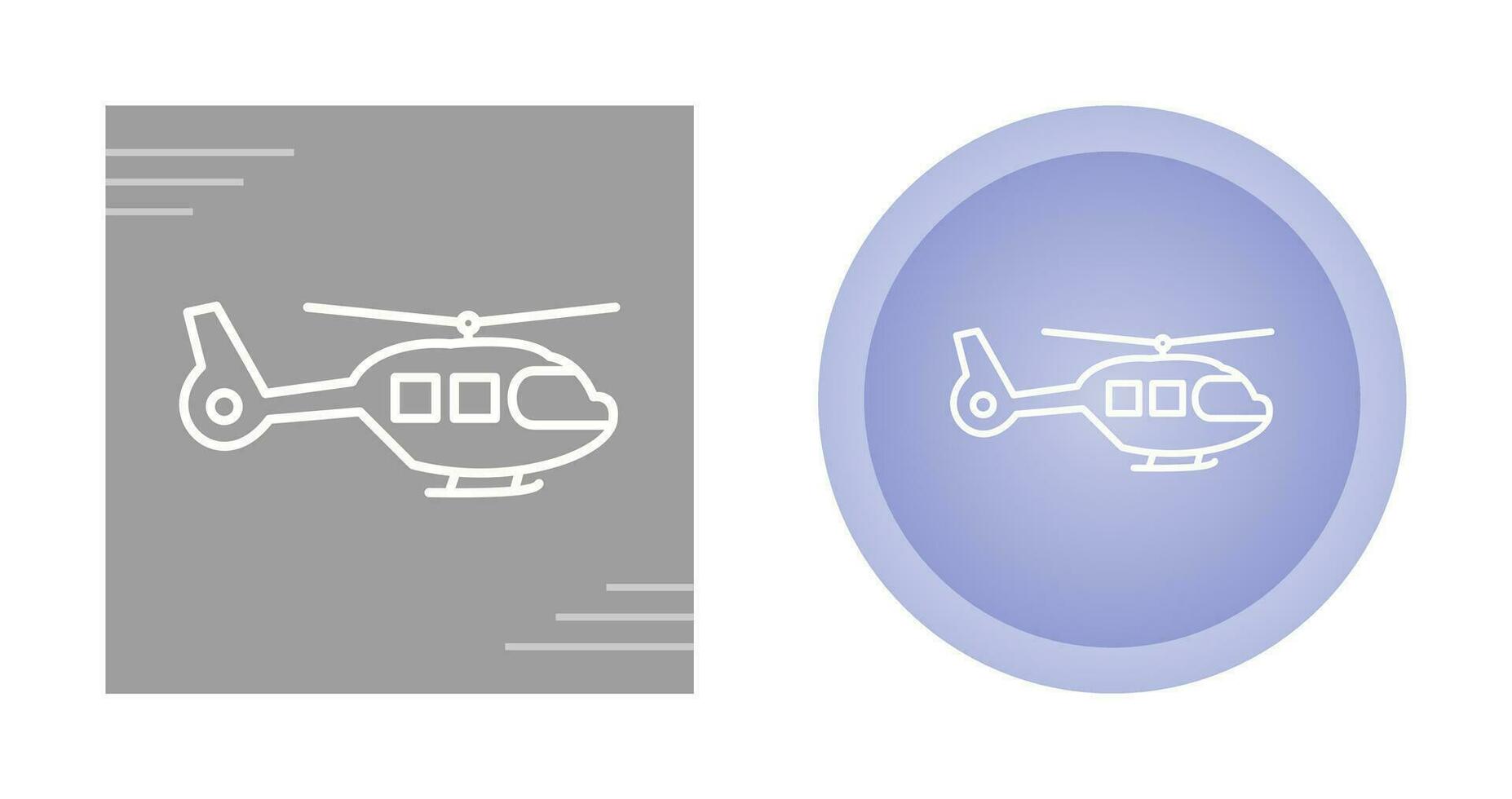 Helicopter Vector Icon