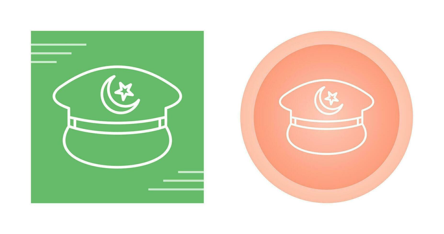 Military Hat Vector Icon