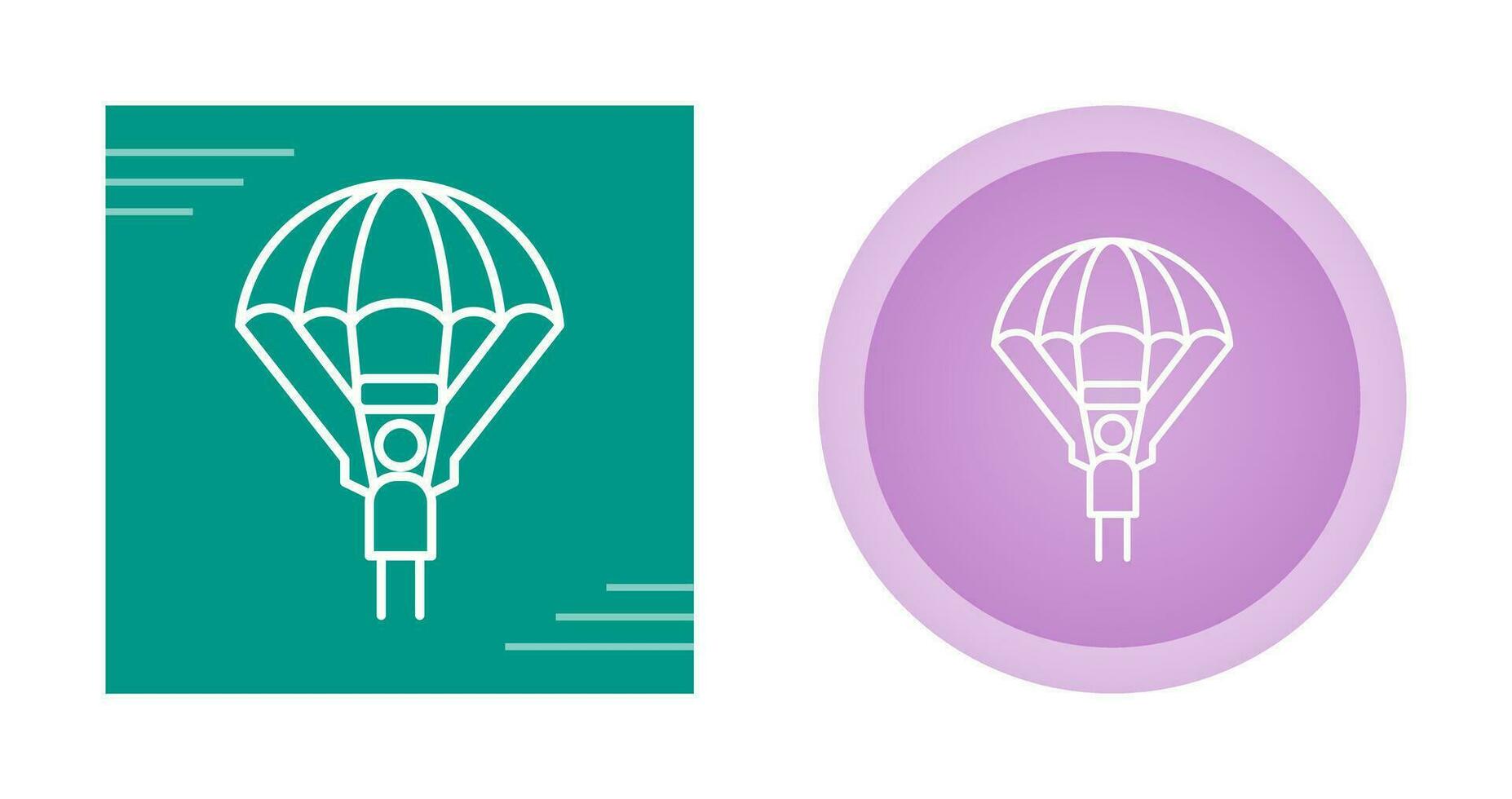 Parachuter Vector Icon