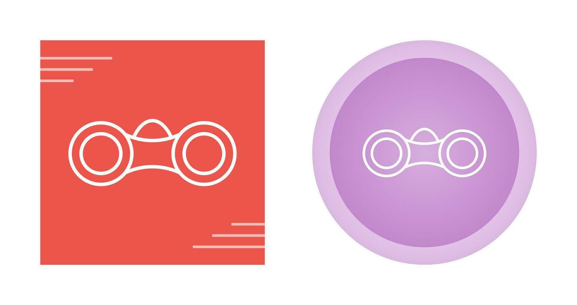 Binoculars Vector Icon