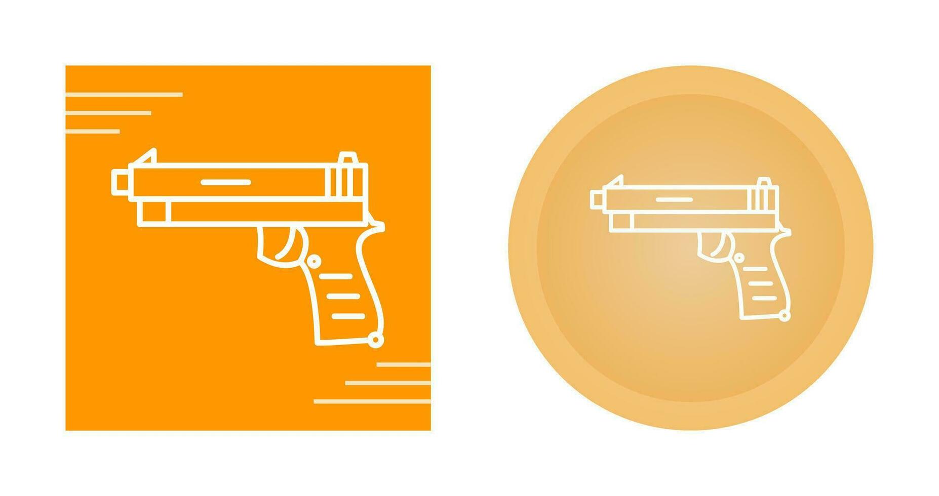 Pistol Vector Icon