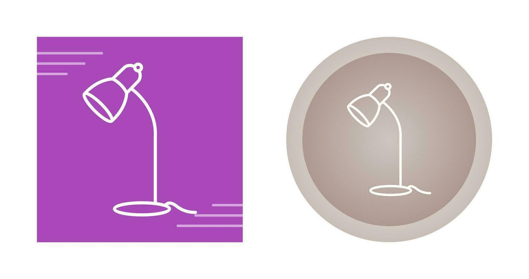 Office Lamp Vector Icon