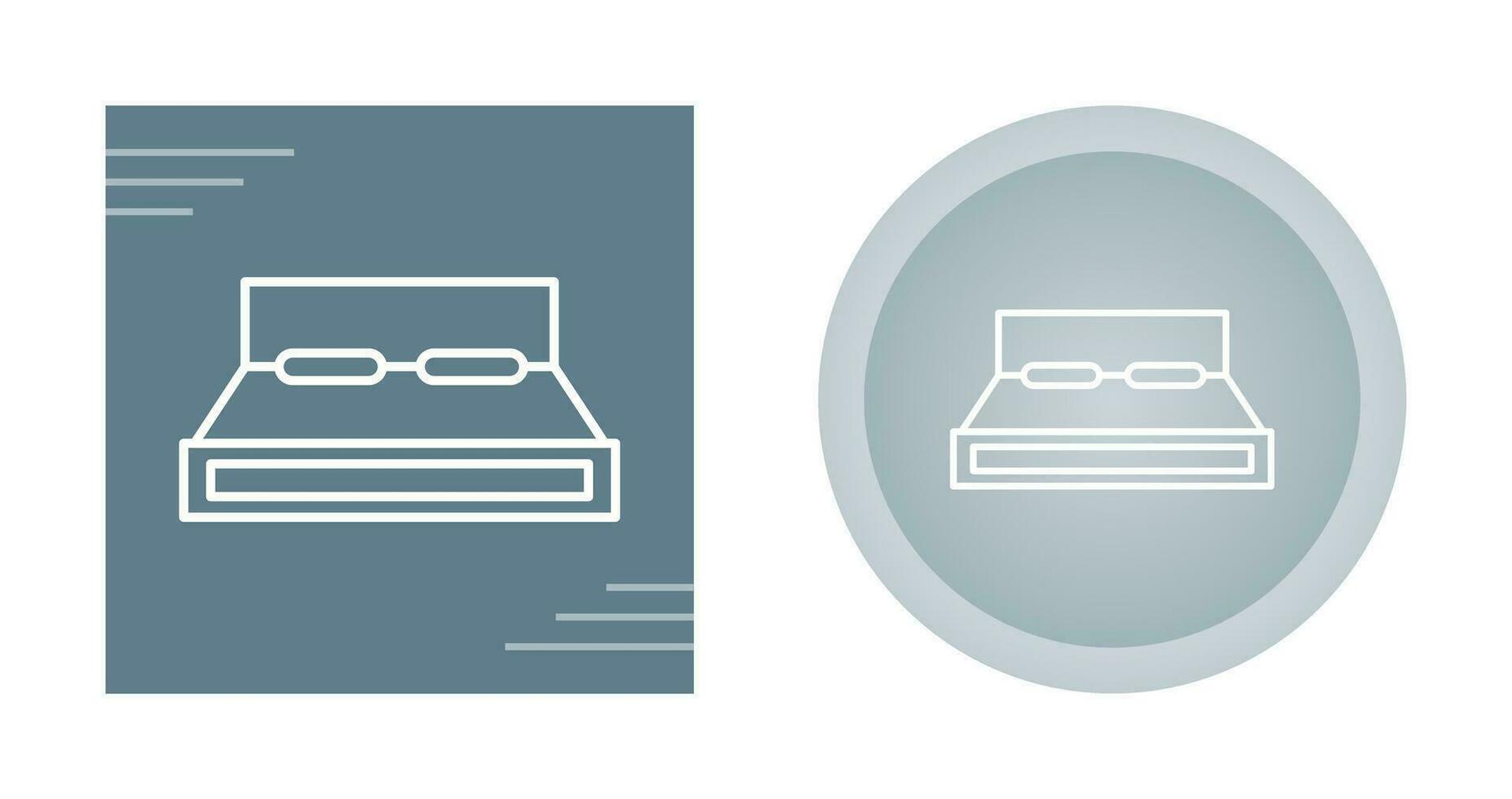 Double Bed Vector Icon