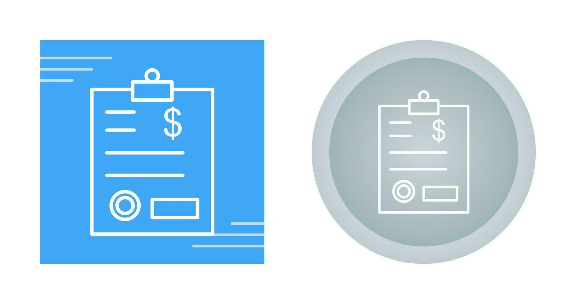 Invoice Vector Icon