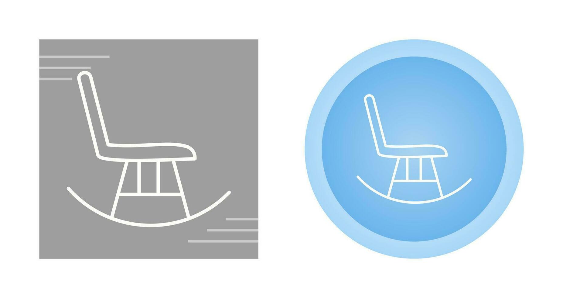 Rocking Chair Vector Icon