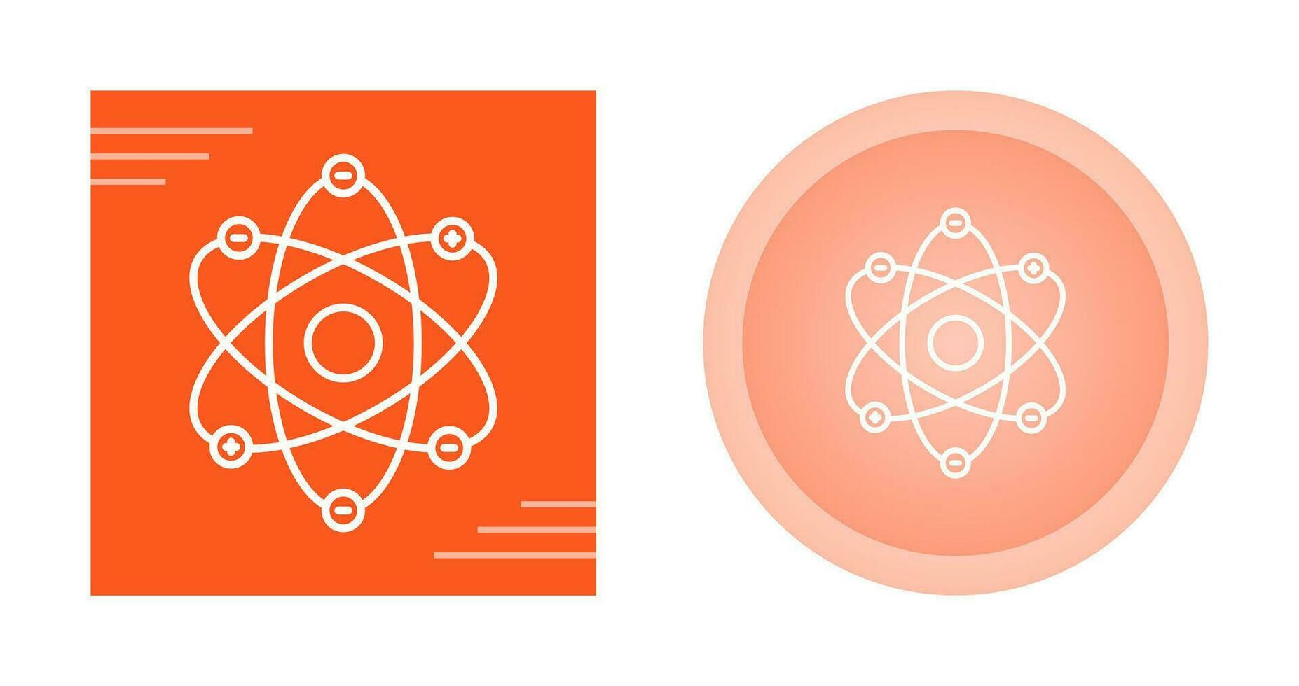 Atom Structure Vector Icon