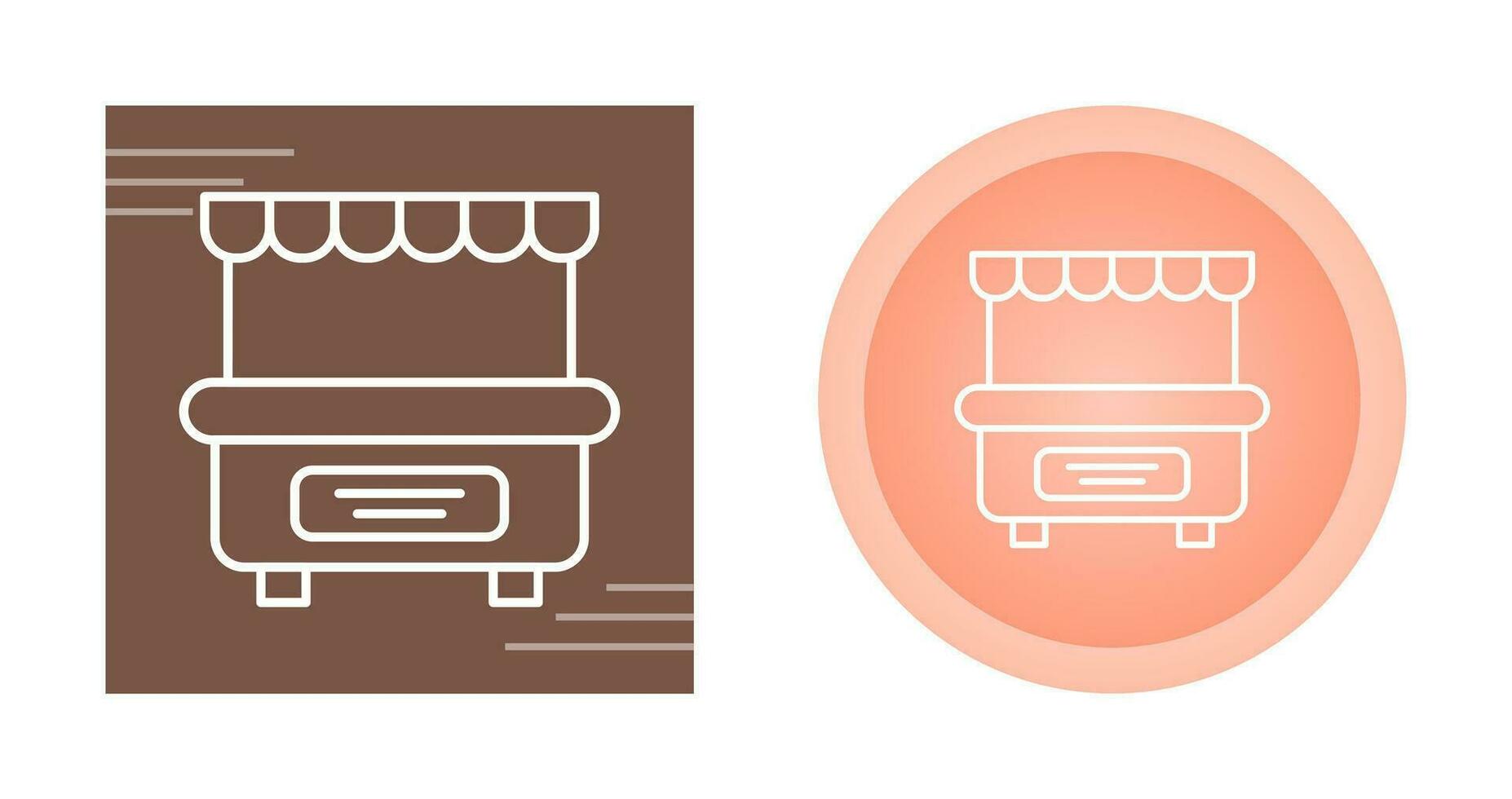 Food Stall Vector Icon