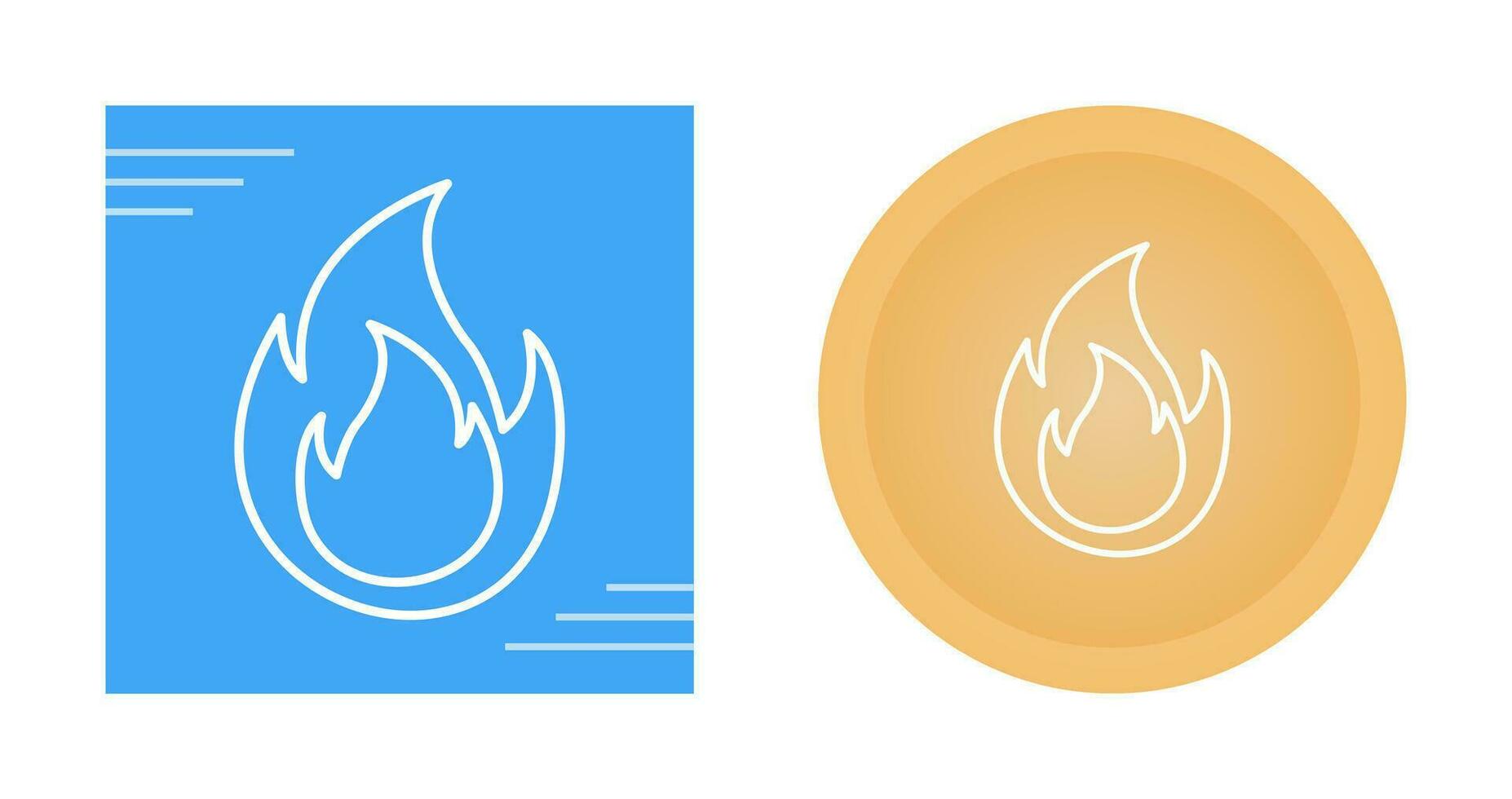 Flame Vector Icon