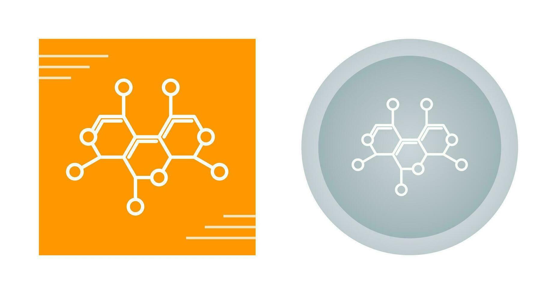 Molecule Structure Vector Icon