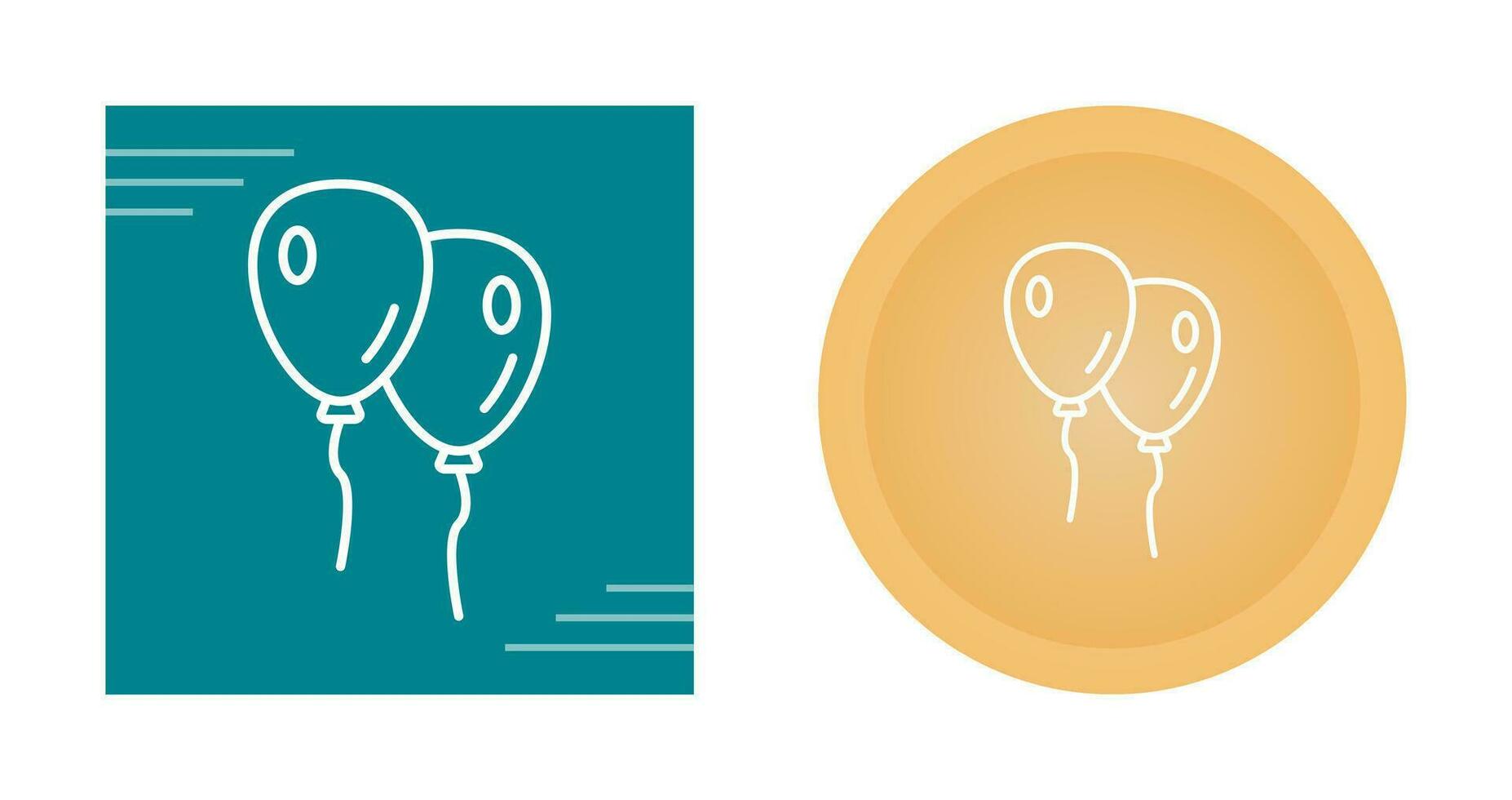 Balloons Vector Icon