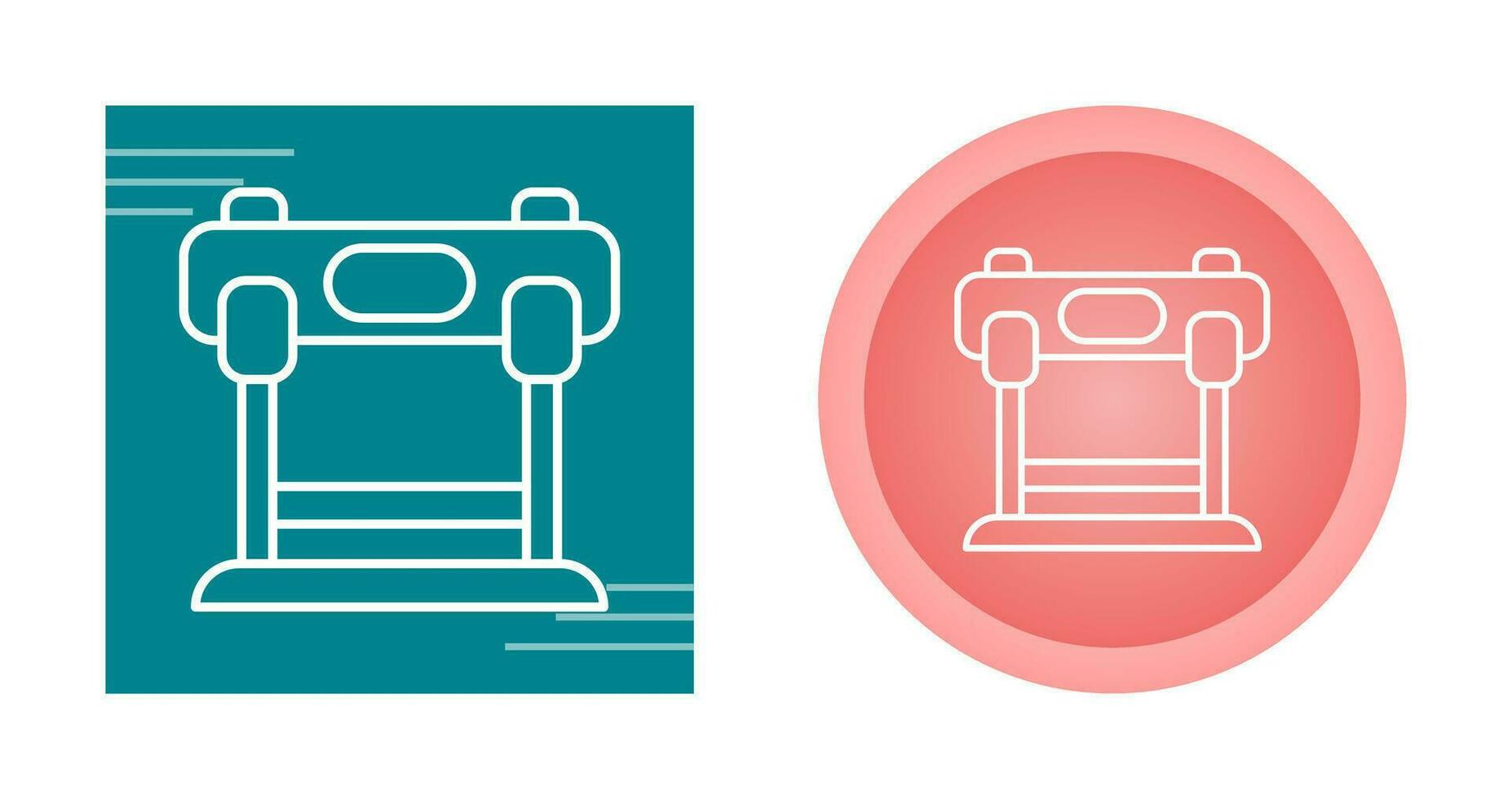 Hurdles Race Vector Icon