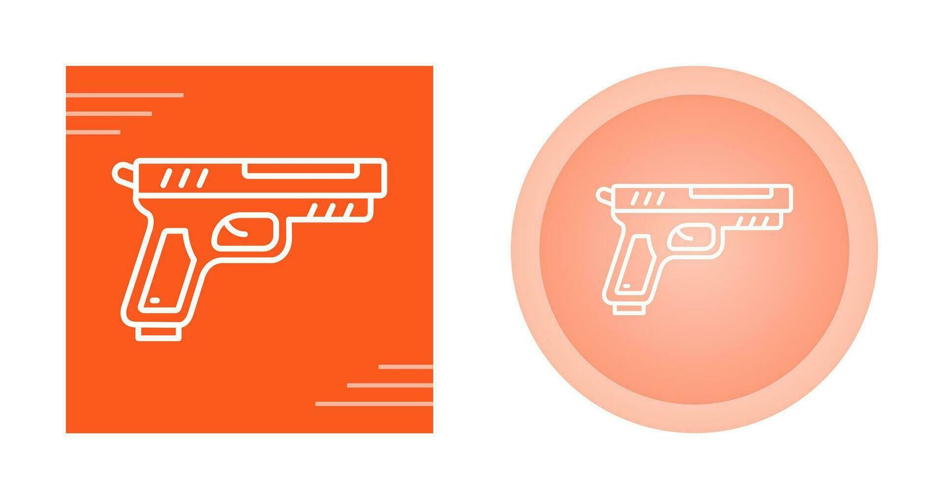 icono de vector de pistola