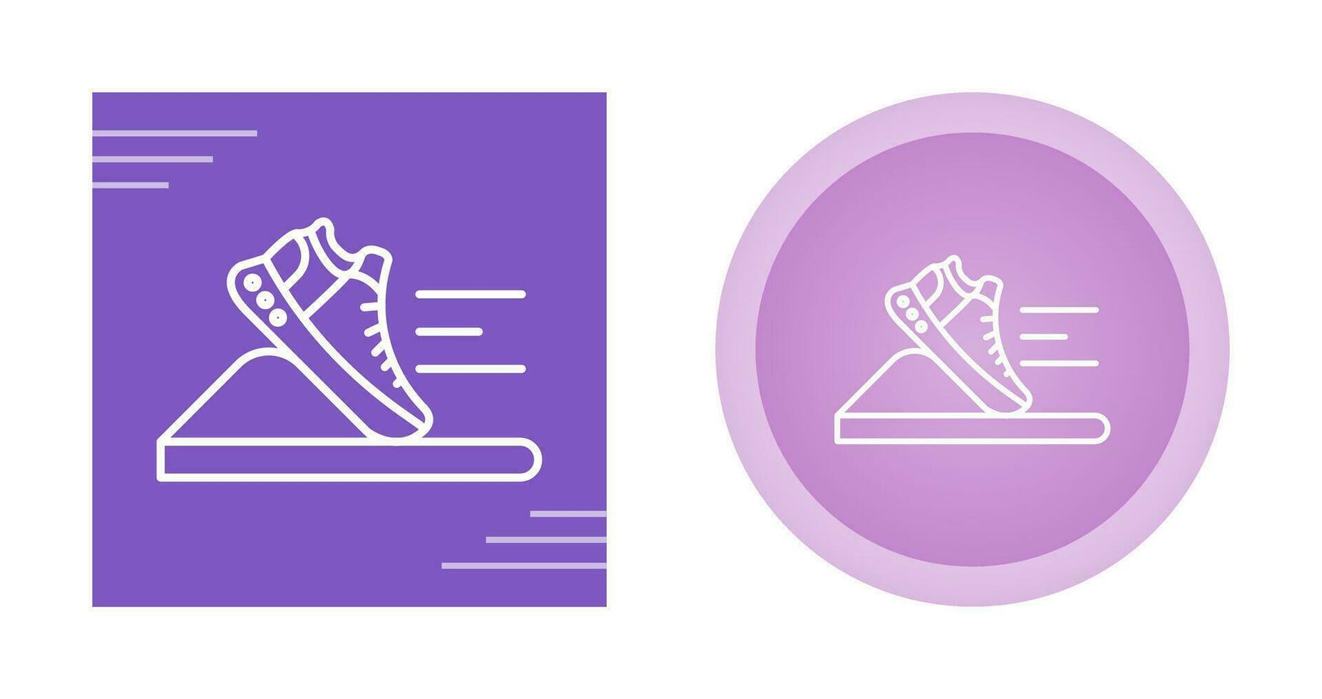 Starting Block Vector Icon