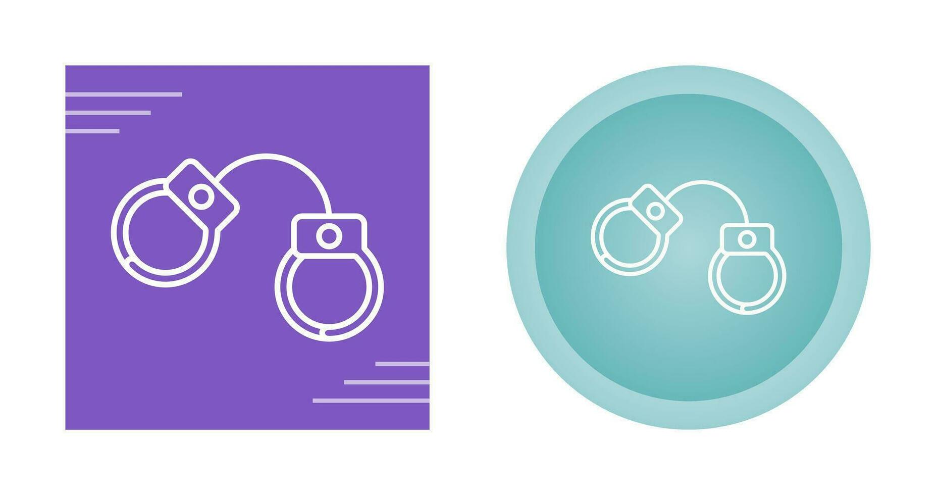 Handcuffs Vector Icon