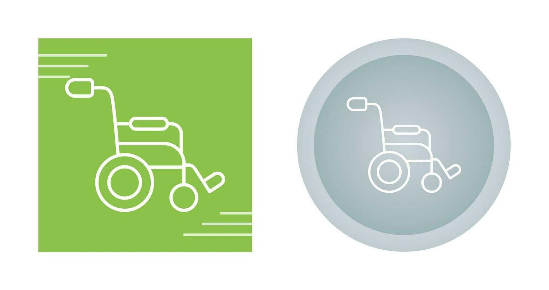 Wheel Chair Vector Icon