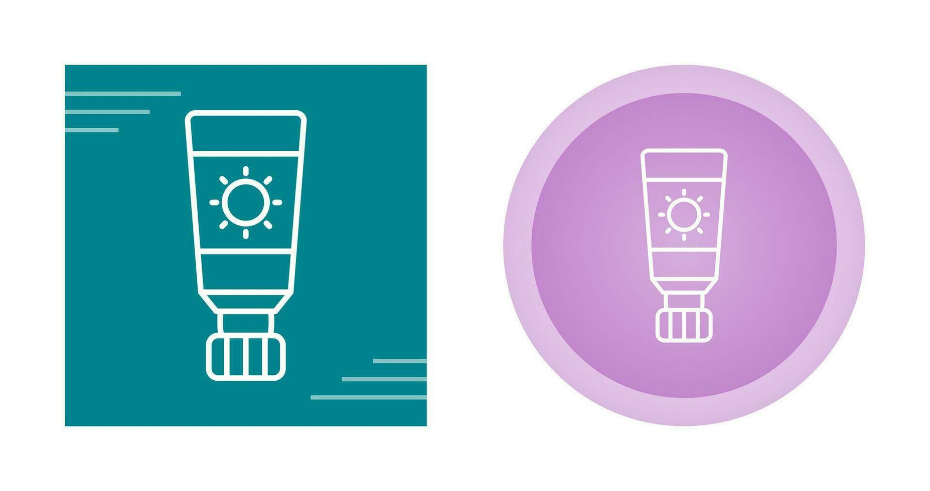 Sunscreen Vector Icon