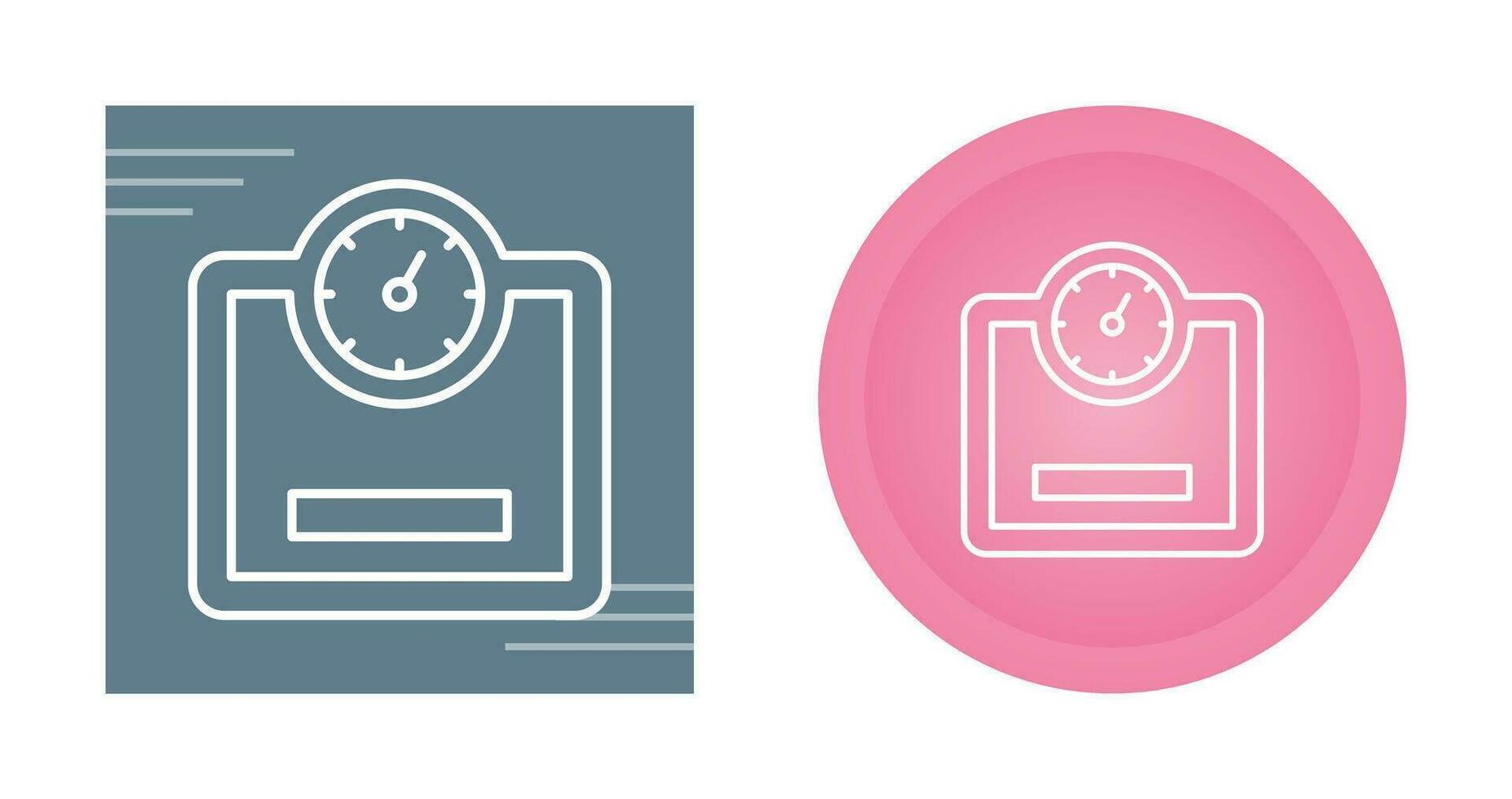 Weight Machine Vector Icon