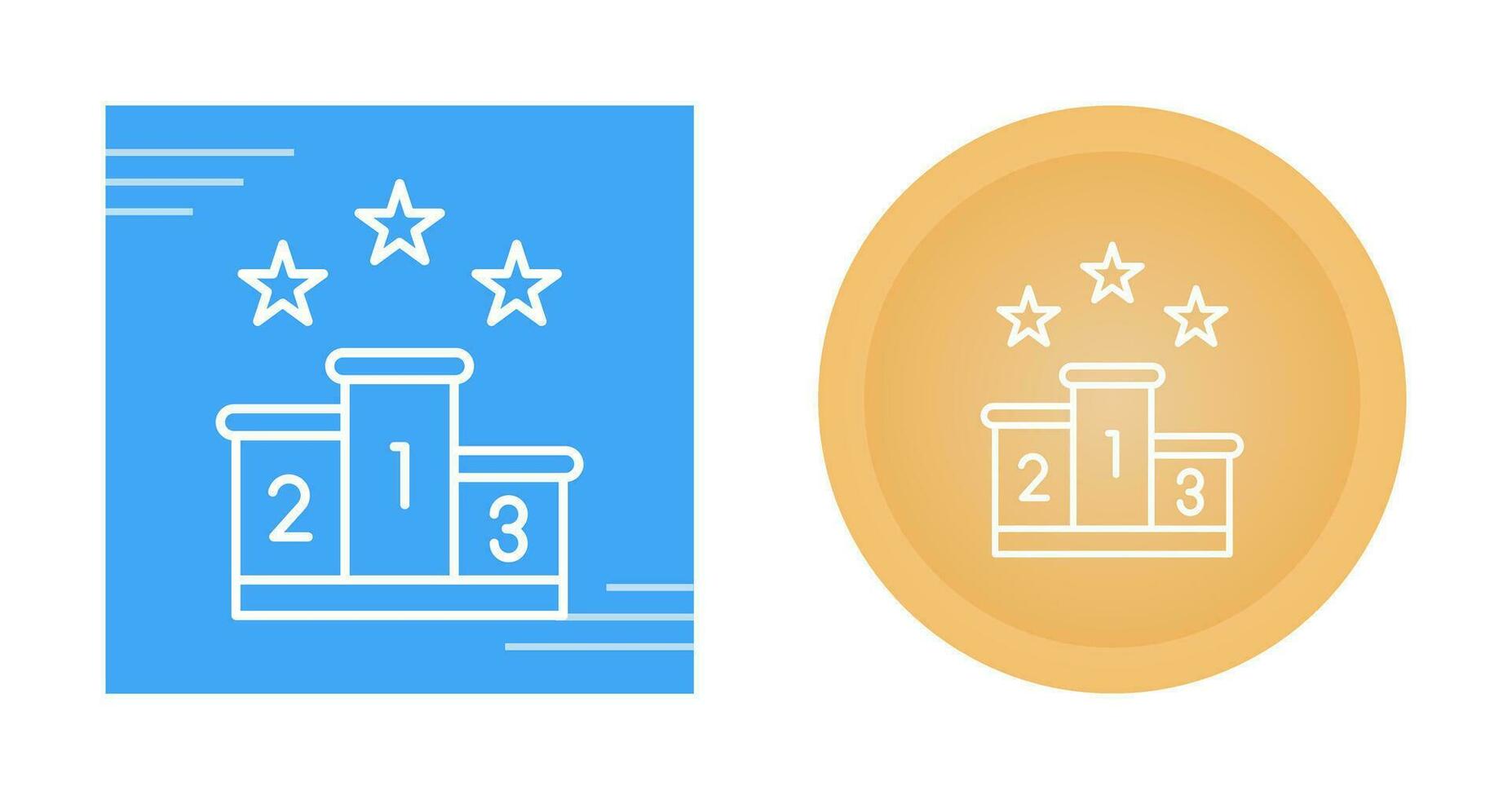 Podium Vector Icon