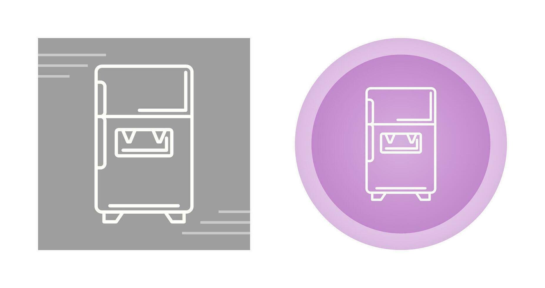 Refrigerator Vector Icon