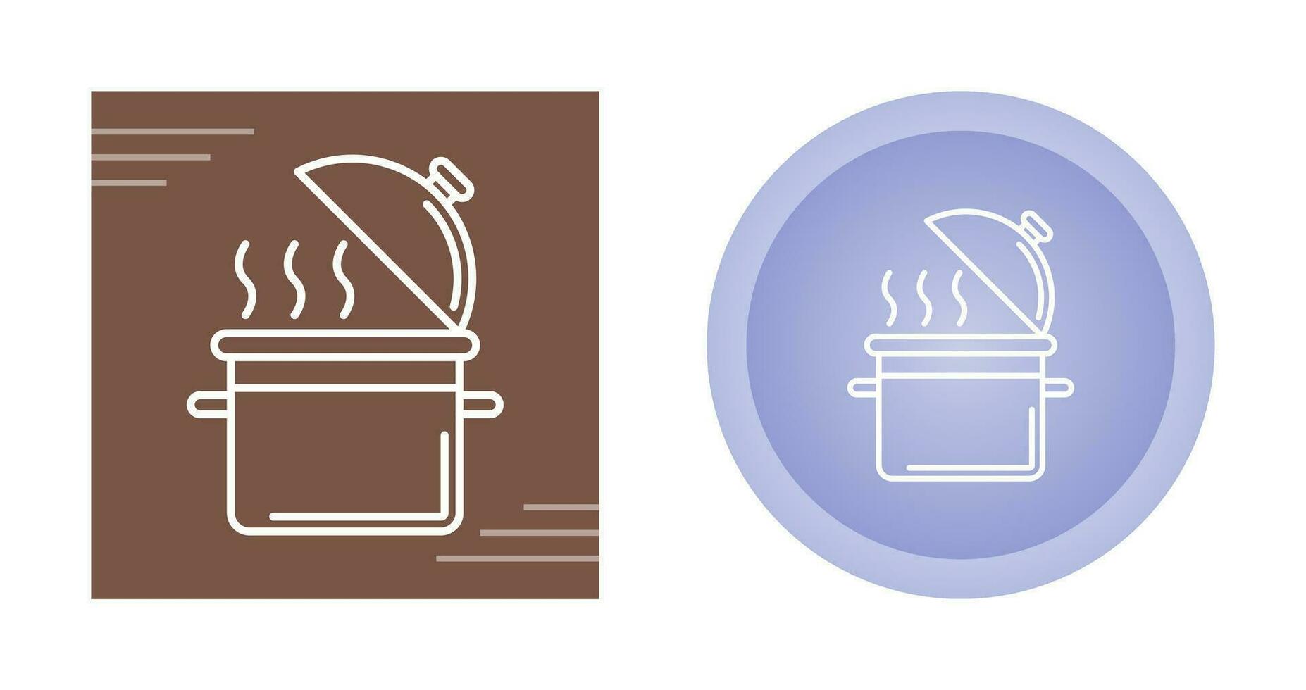 icono de vector de olla de cocina