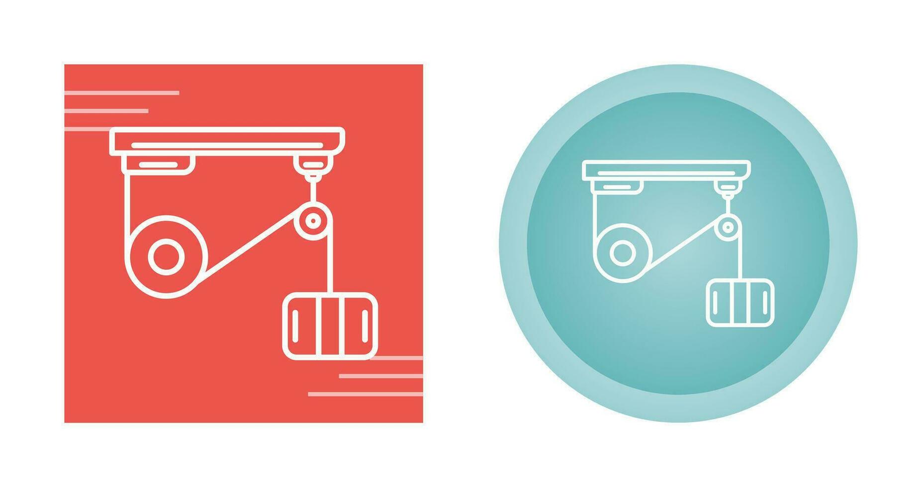 Pulley Vector Icon